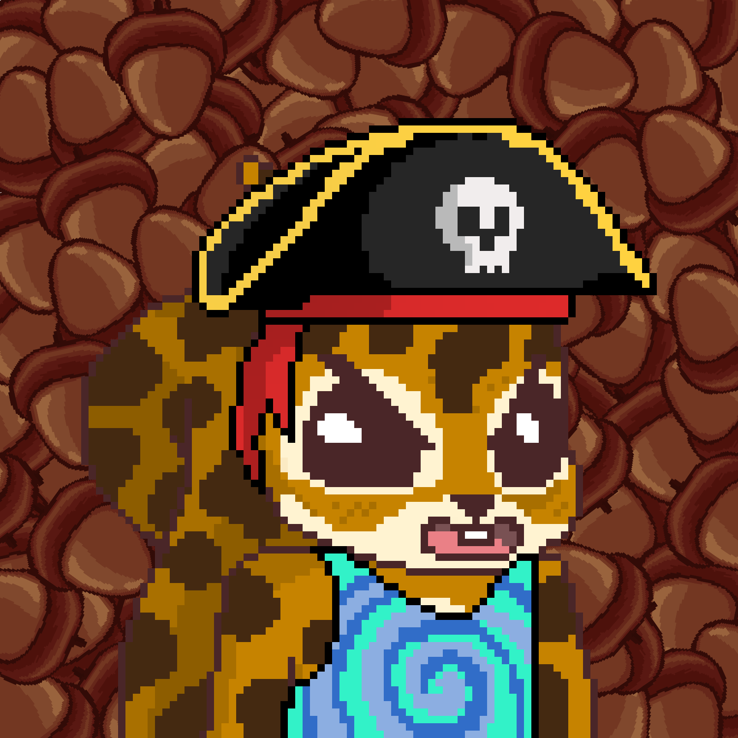 Pixel Squirrels #1089 NFT on Algorand