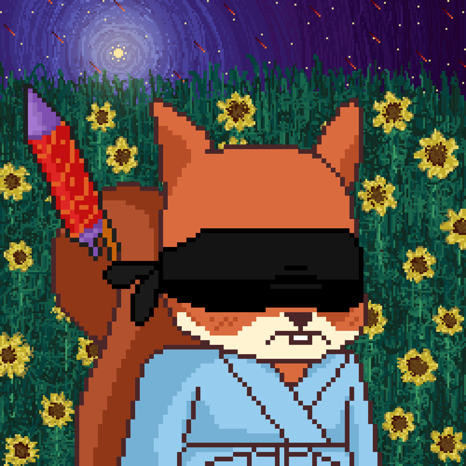 Pixel Squirrels #1092 NFT on Algorand