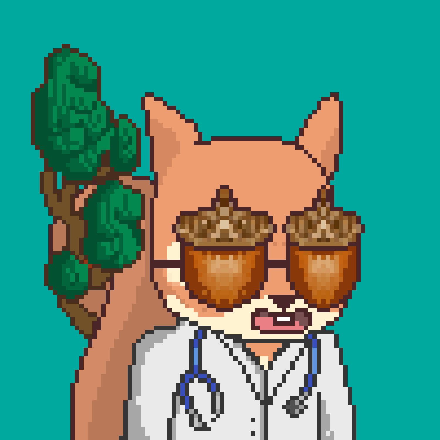 Pixel Squirrels #1096 NFT on Algorand