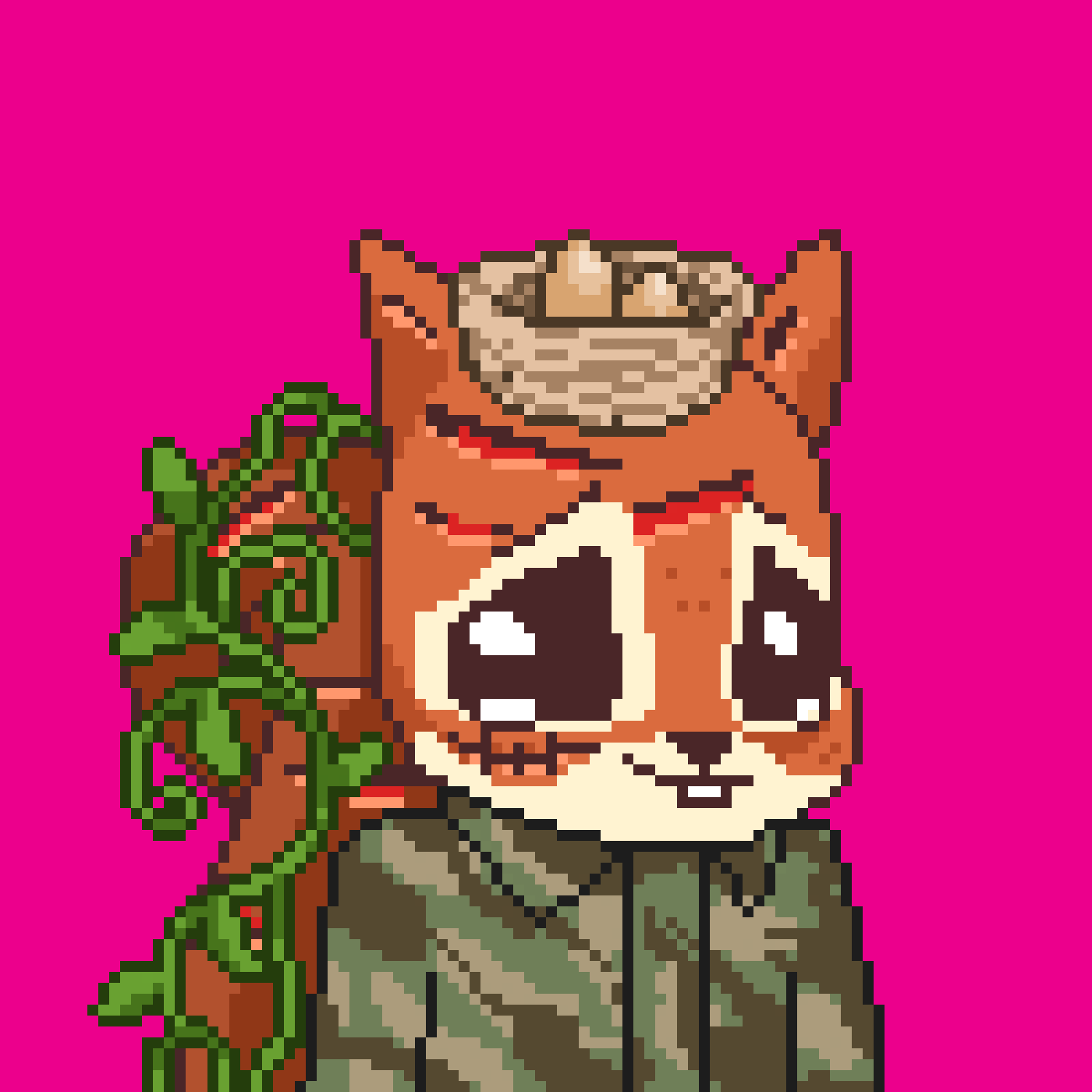 Pixel Squirrels #1100 NFT on Algorand