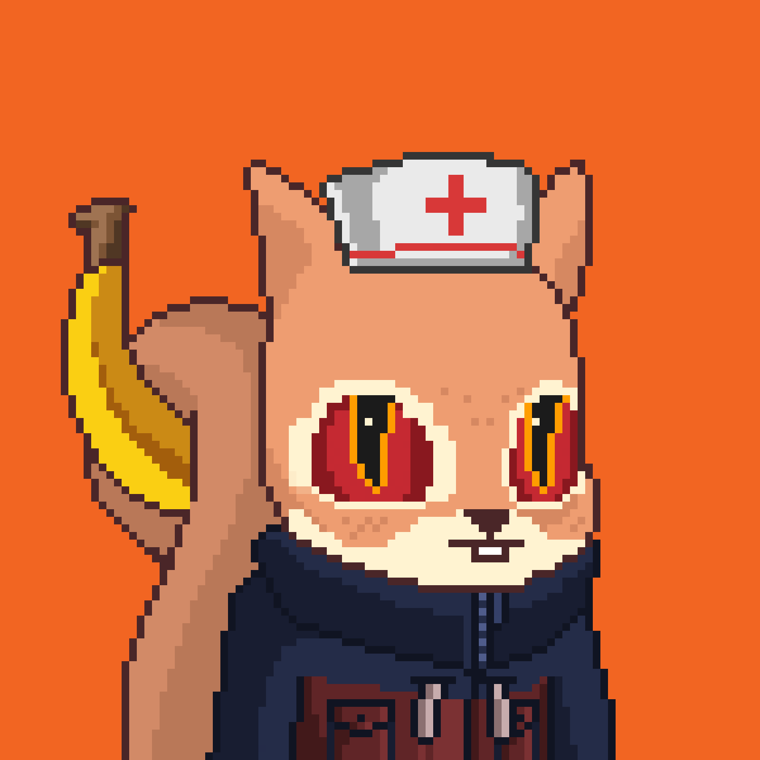 Pixel Squirrels #1101 NFT on Algorand