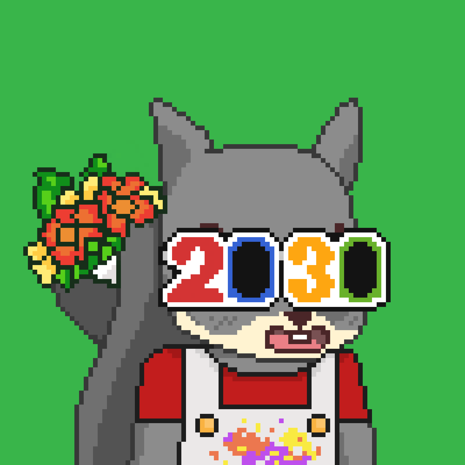 Pixel Squirrels #1103 NFT on Algorand