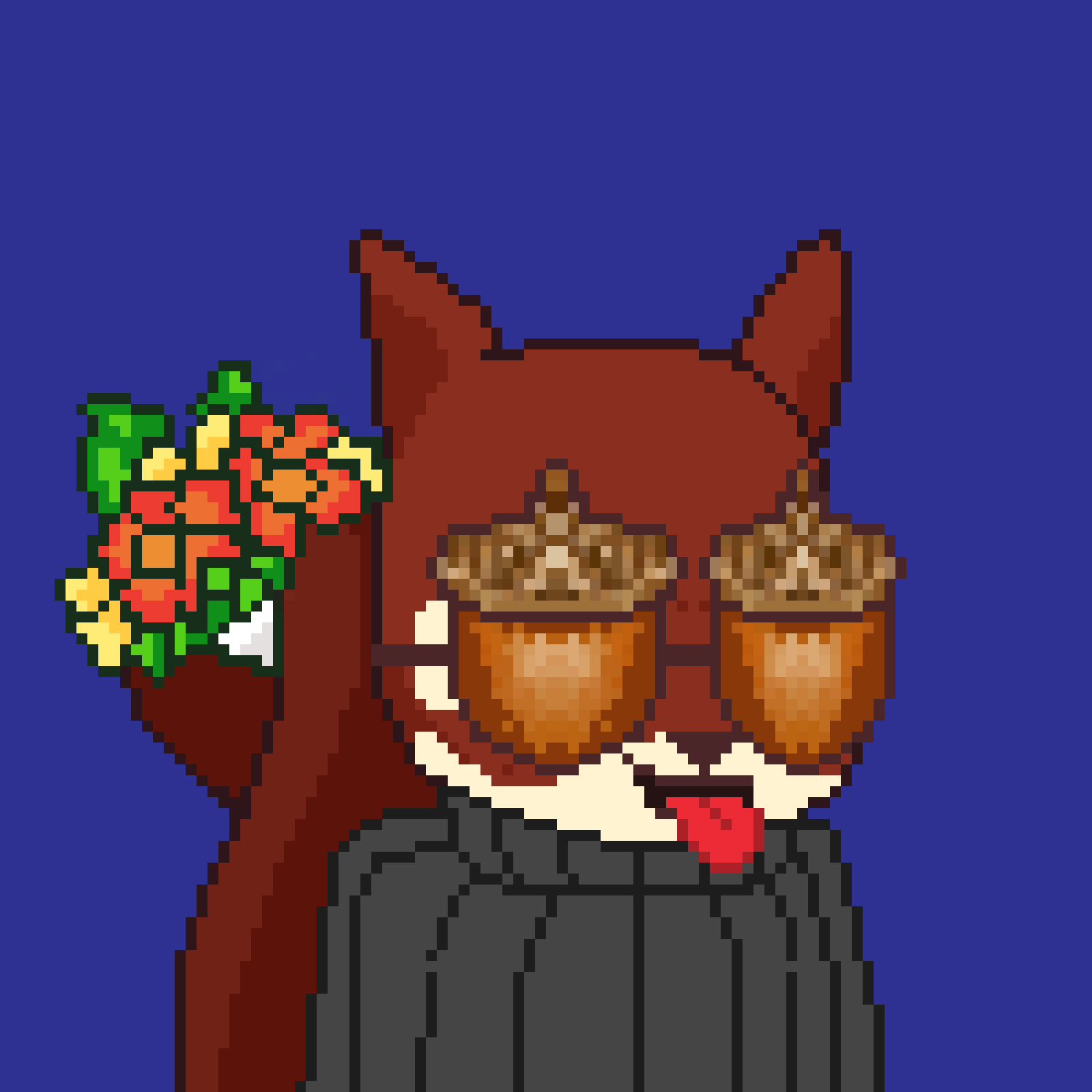 Pixel Squirrels #1108 NFT on Algorand