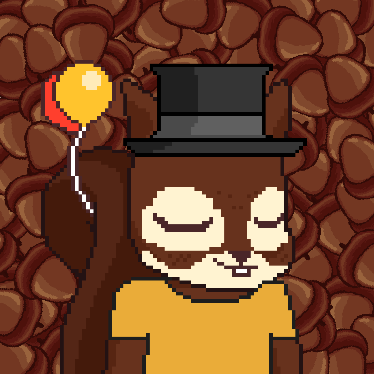 Pixel Squirrels #1118 NFT on Algorand