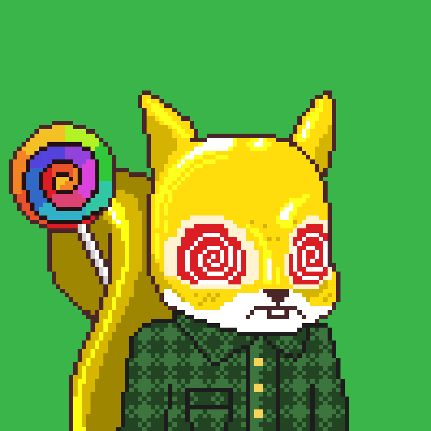 Pixel Squirrels #1127 NFT on Algorand