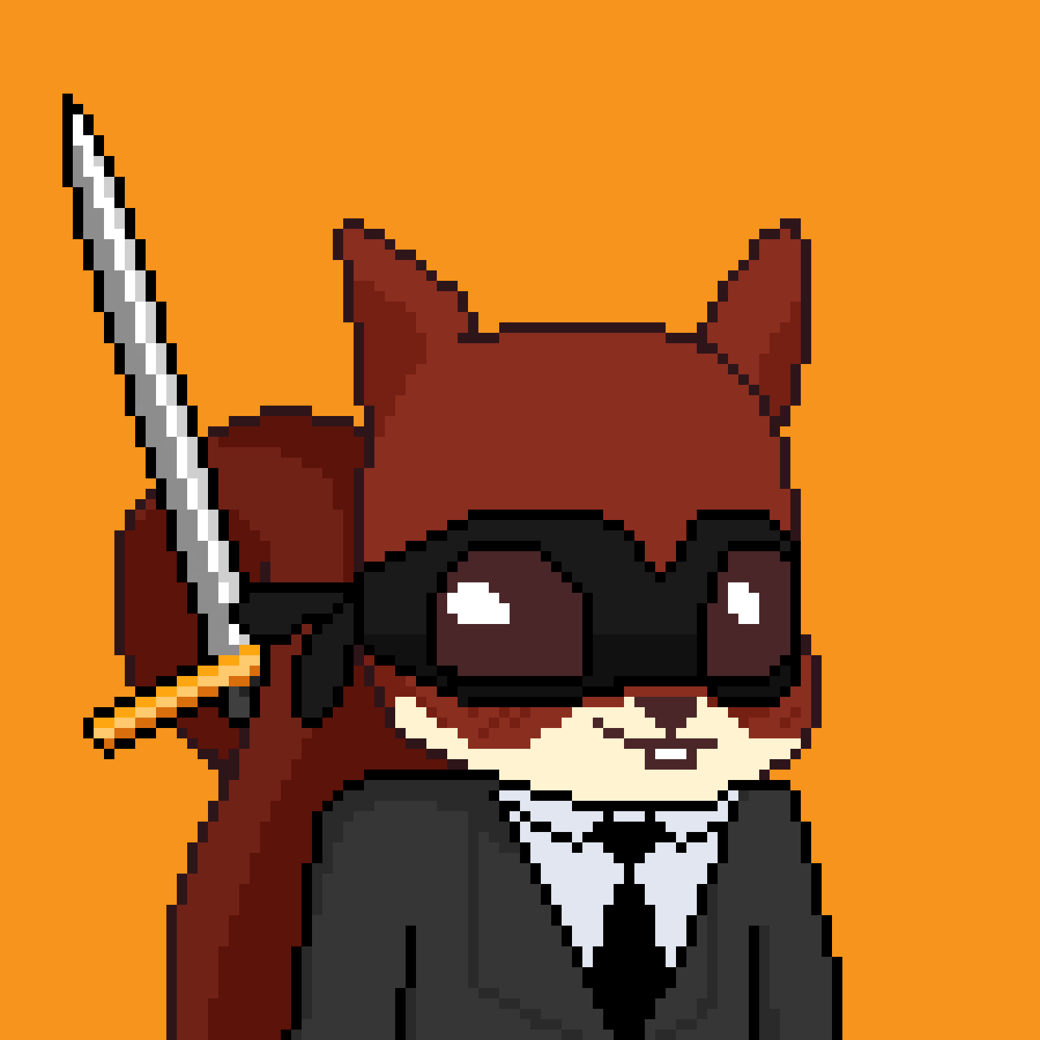 Pixel Squirrels #1128 NFT on Algorand