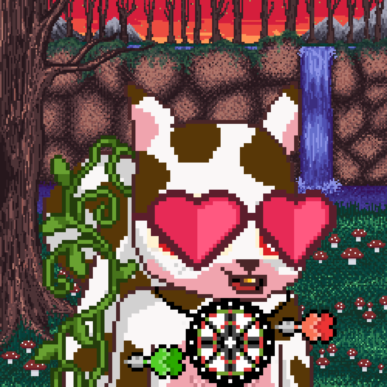 Pixel Squirrels #1138 NFT on Algorand