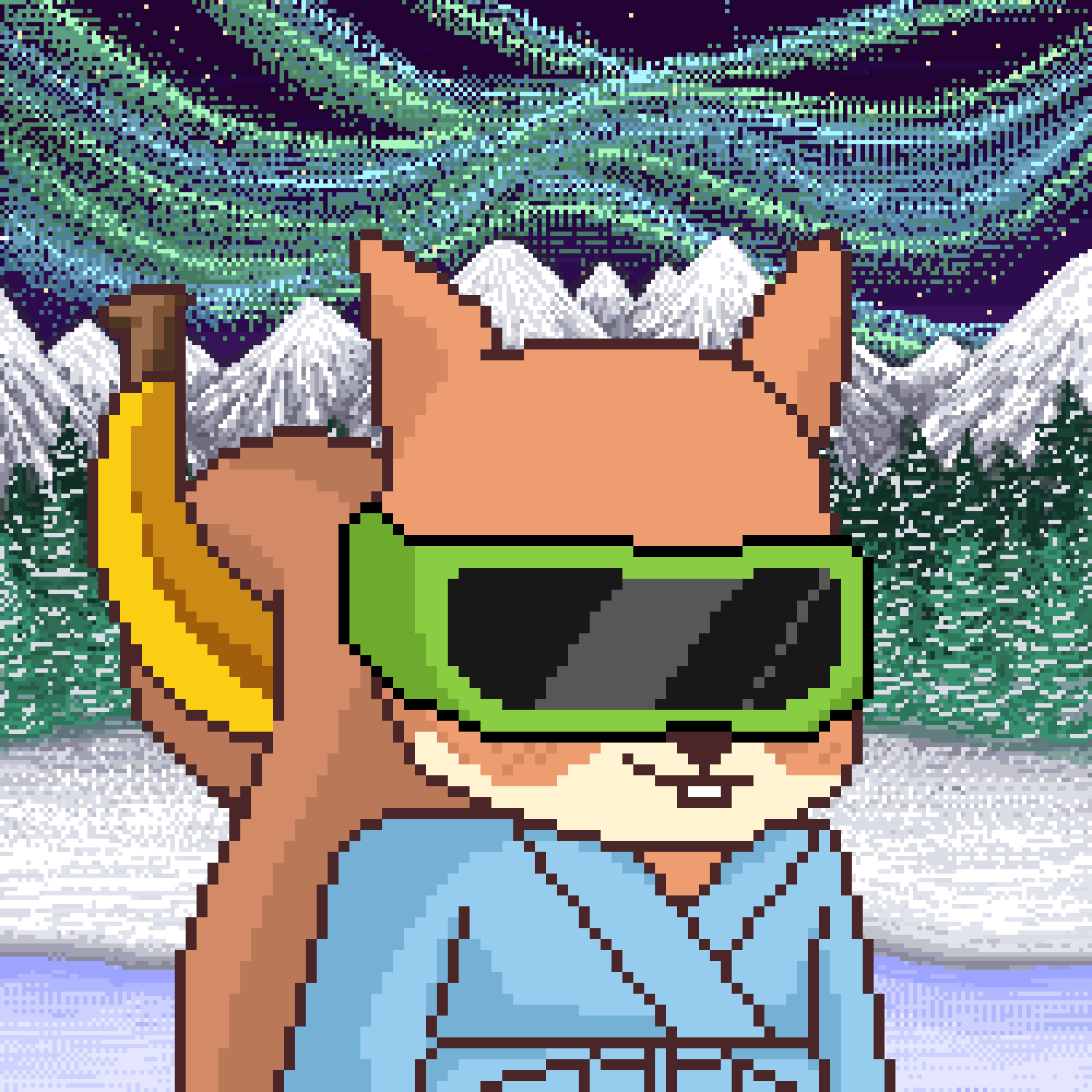 Pixel Squirrels #114 NFT on Algorand