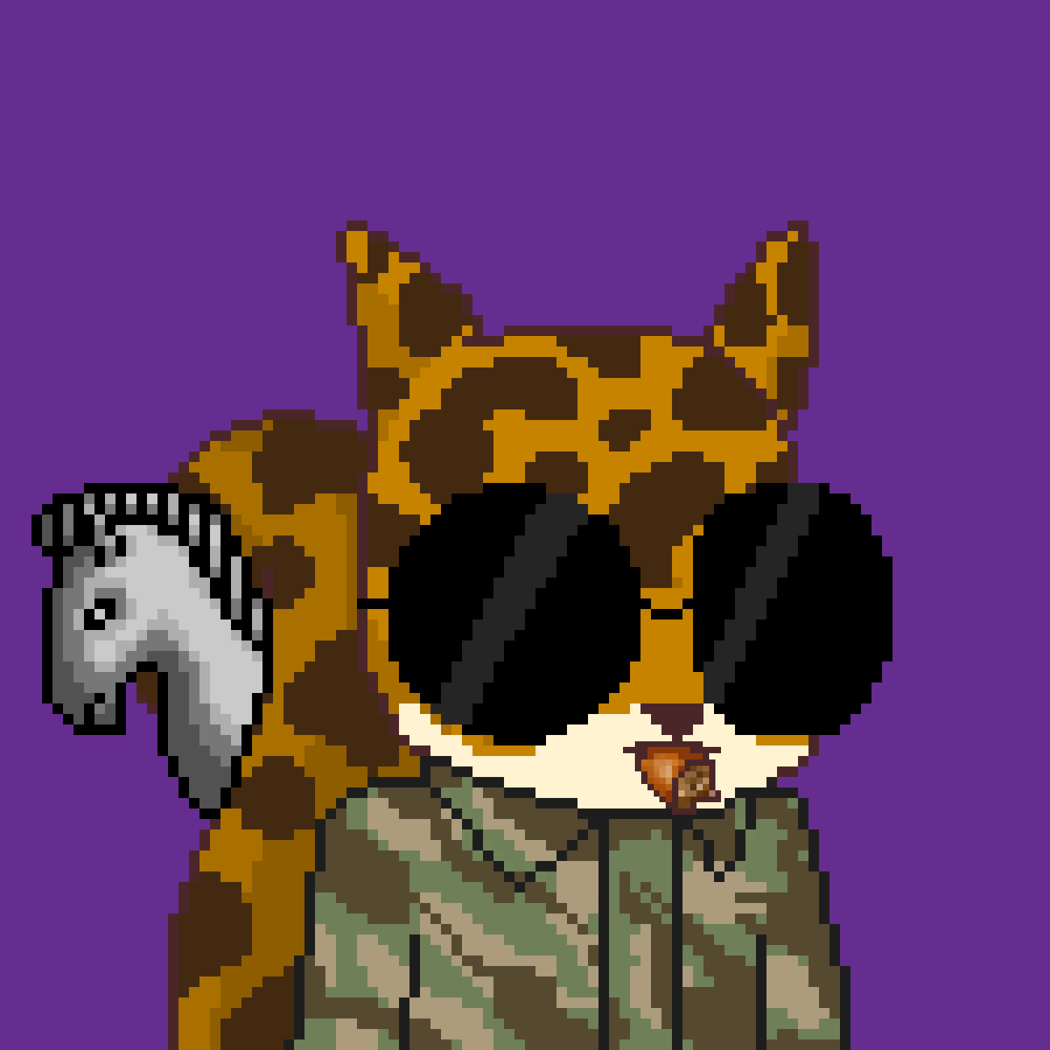 Pixel Squirrels #1141 NFT on Algorand