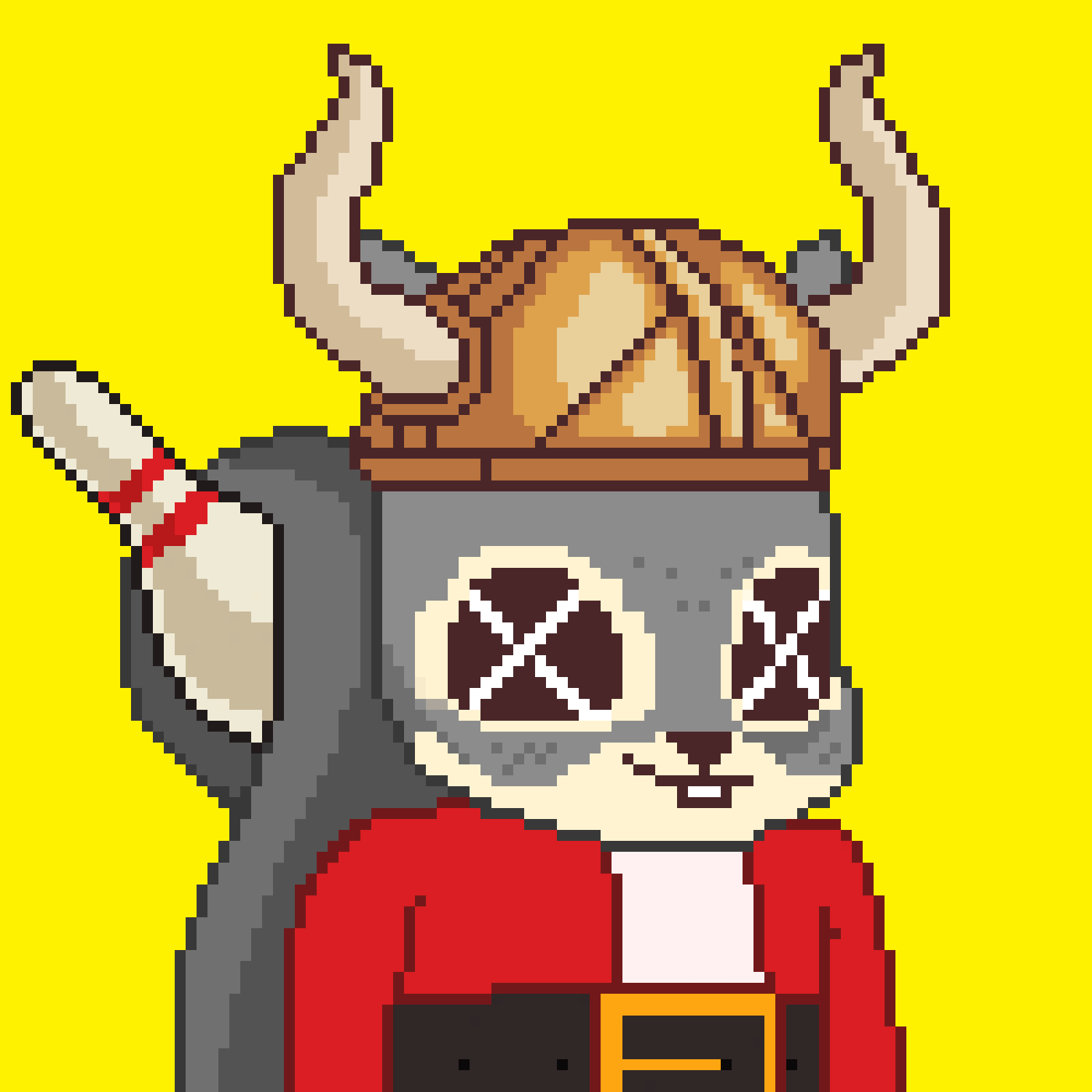 Pixel Squirrels #1147 NFT on Algorand