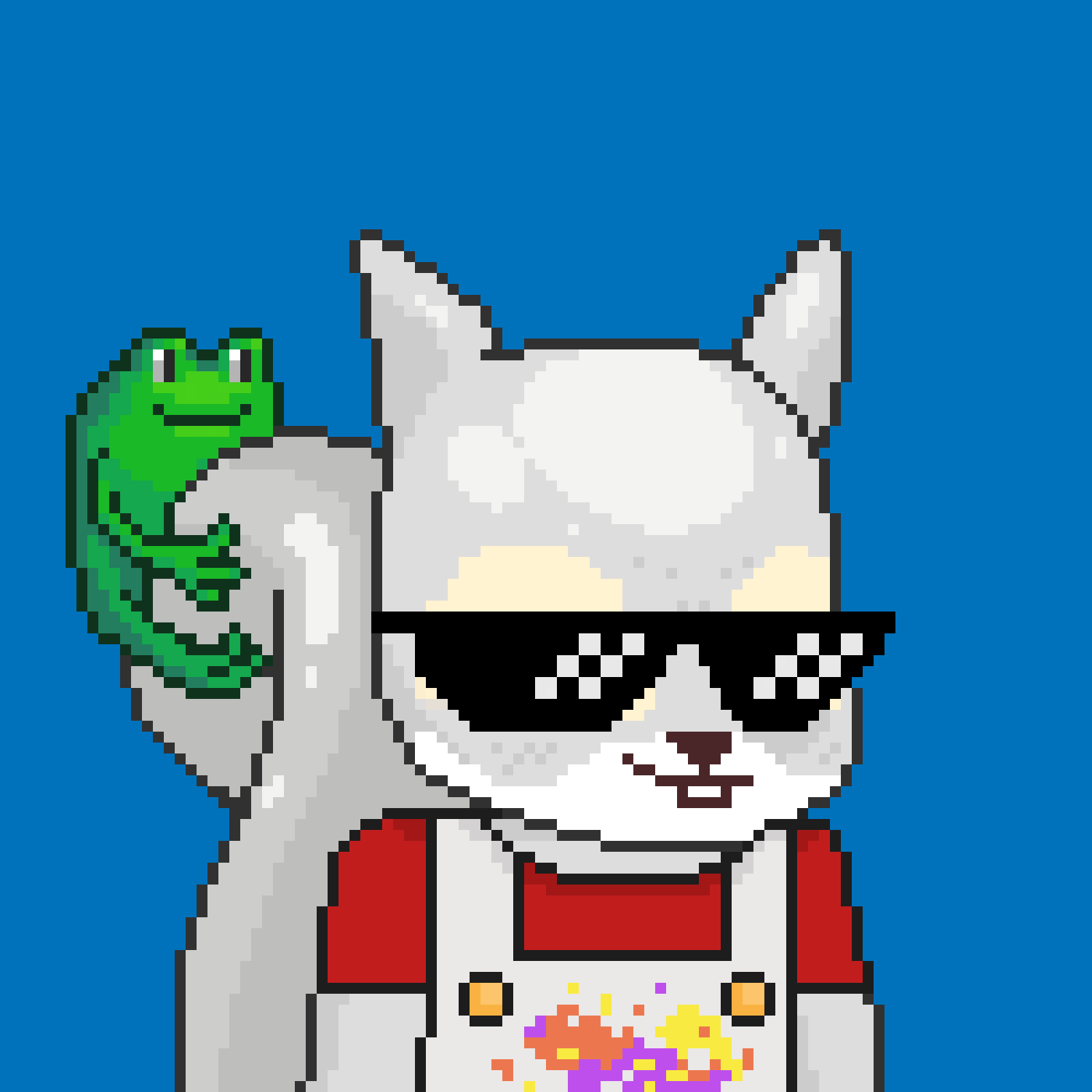 Pixel Squirrels #1157 NFT on Algorand