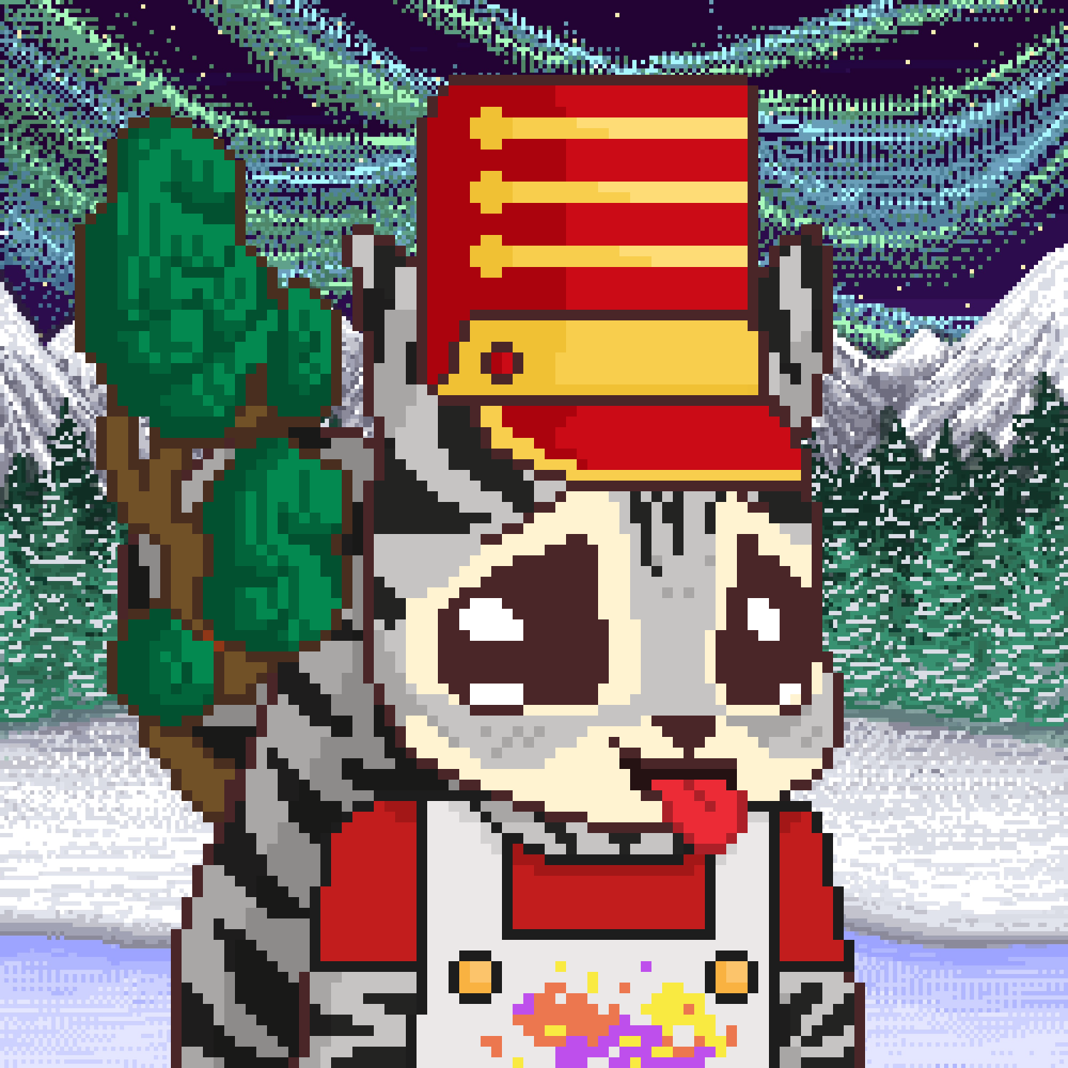 Pixel Squirrels #1168 NFT on Algorand