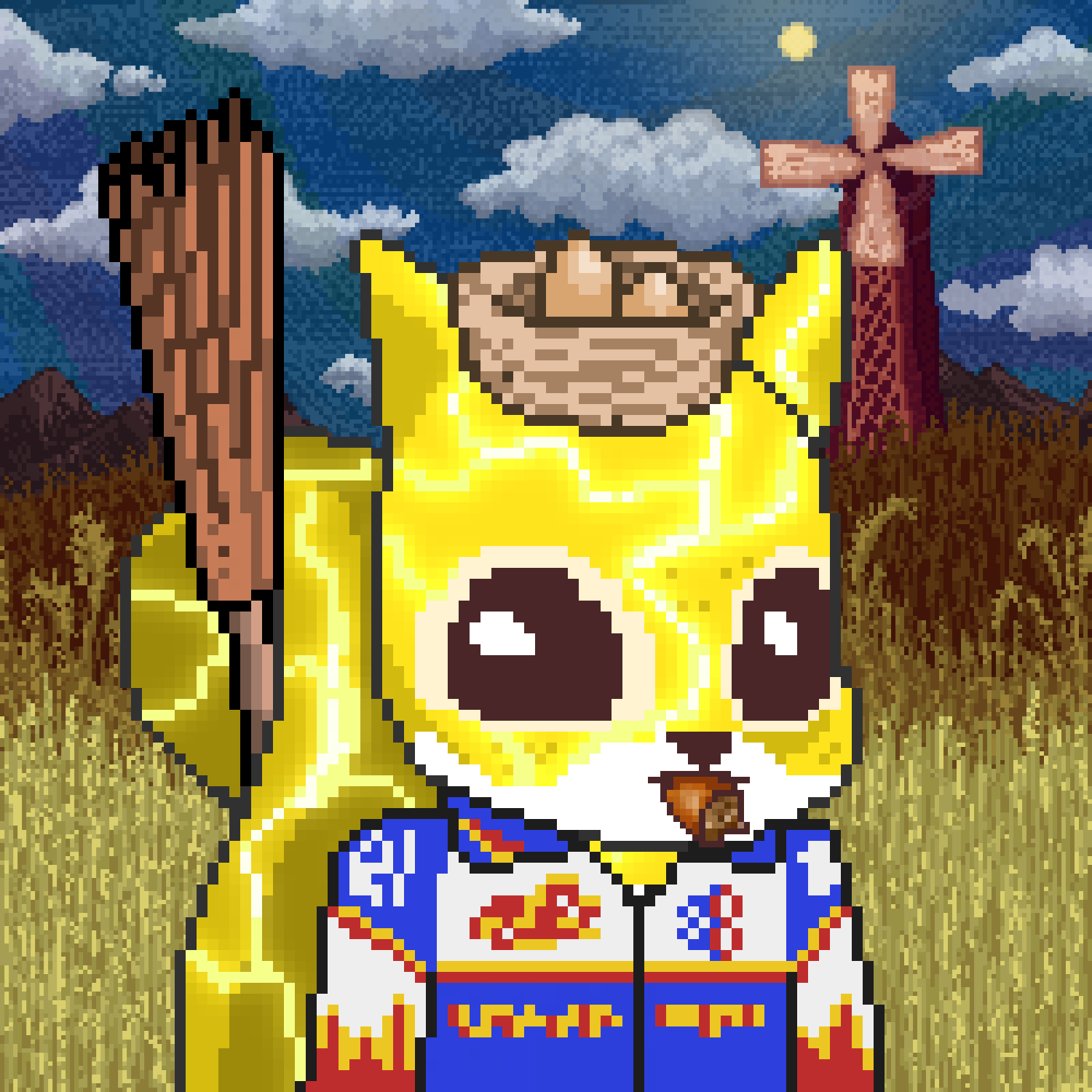 Pixel Squirrels #117 NFT on Algorand