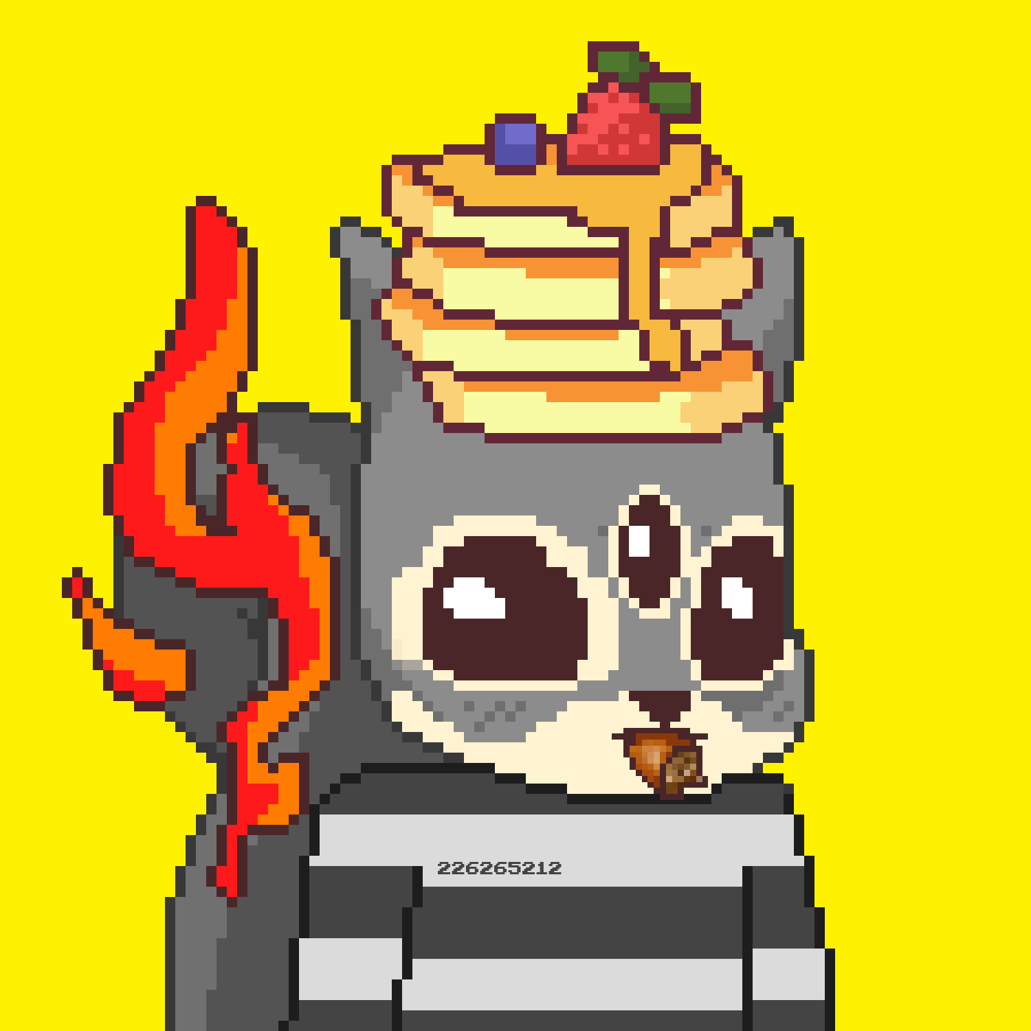 Pixel Squirrels #1182 NFT on Algorand