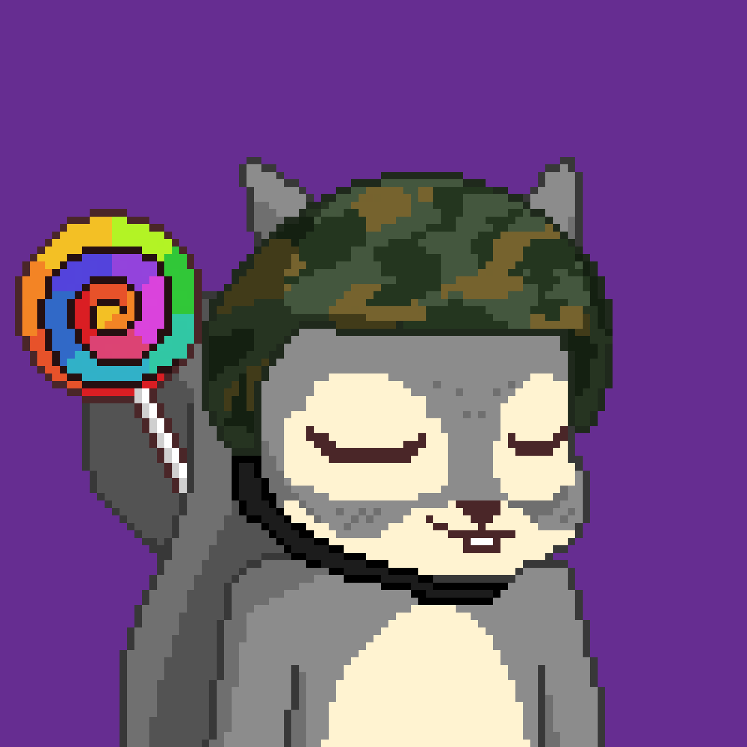 Pixel Squirrels #1186 NFT on Algorand