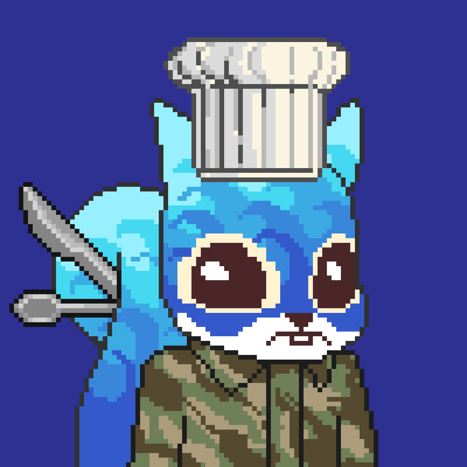 Pixel Squirrels #1209 NFT on Algorand