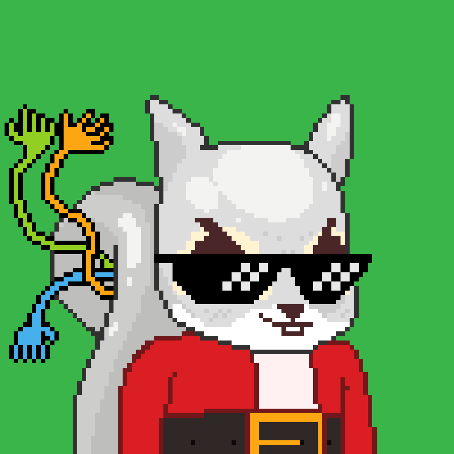 Pixel Squirrels #1215 NFT on Algorand