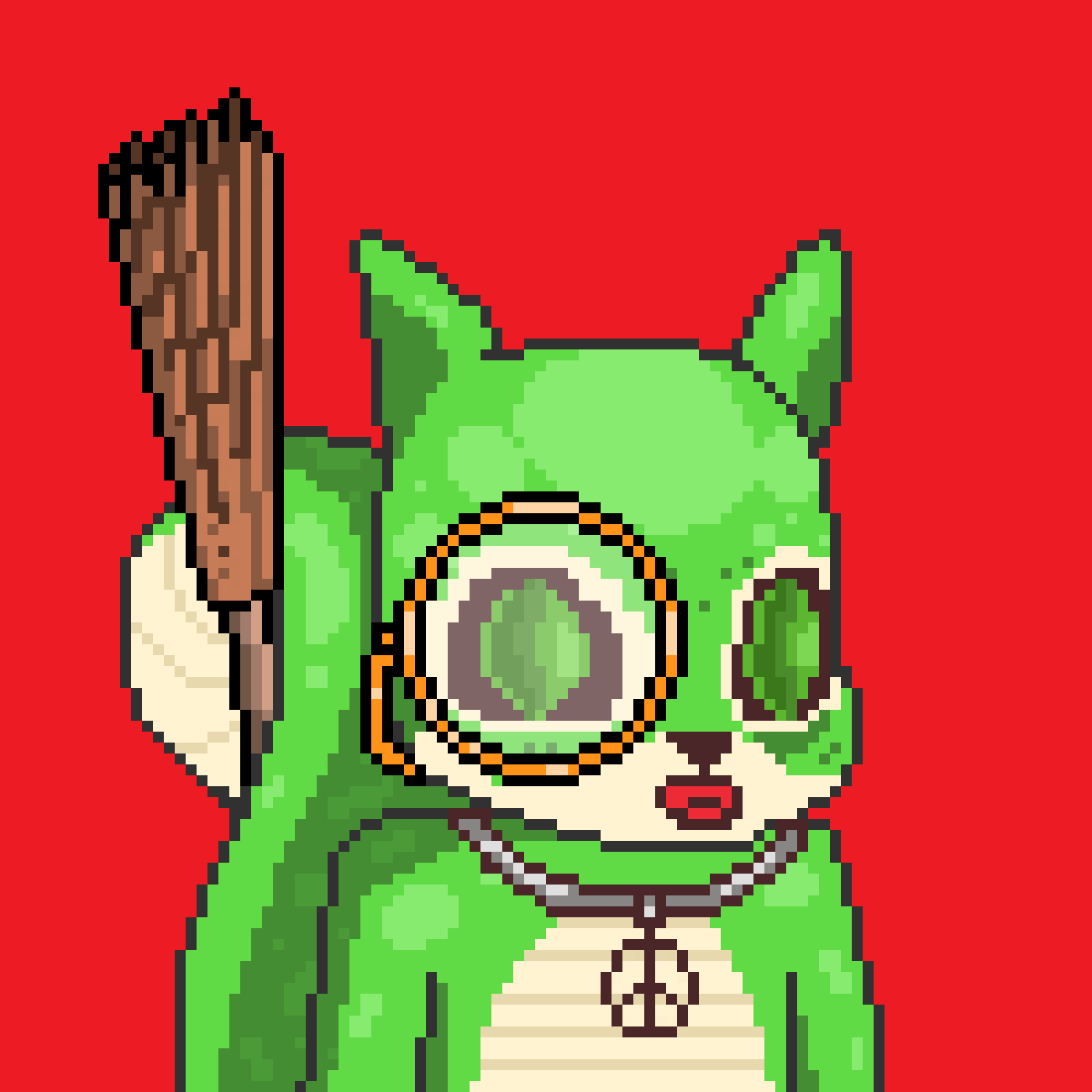 Pixel Squirrels #1219 NFT on Algorand