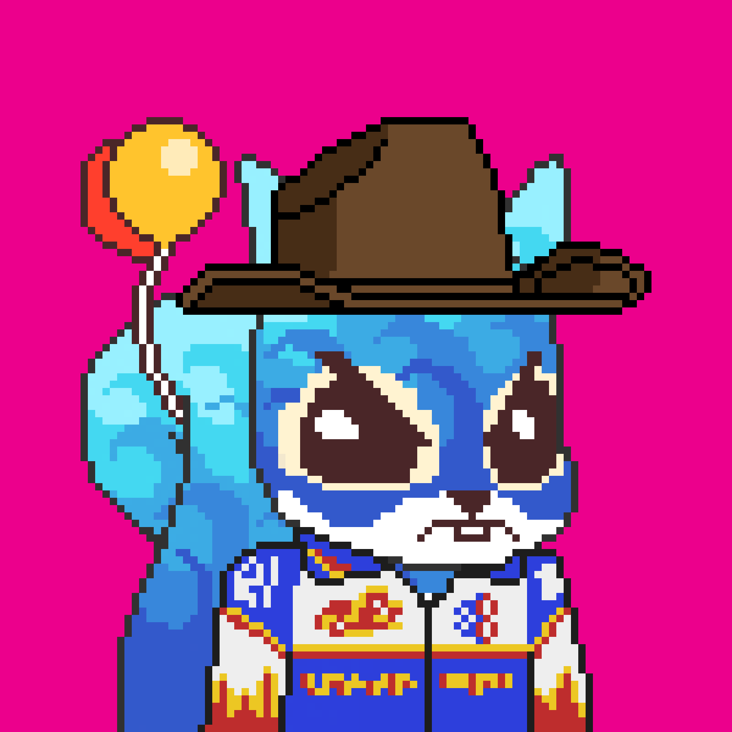 Pixel Squirrels #122 NFT on Algorand