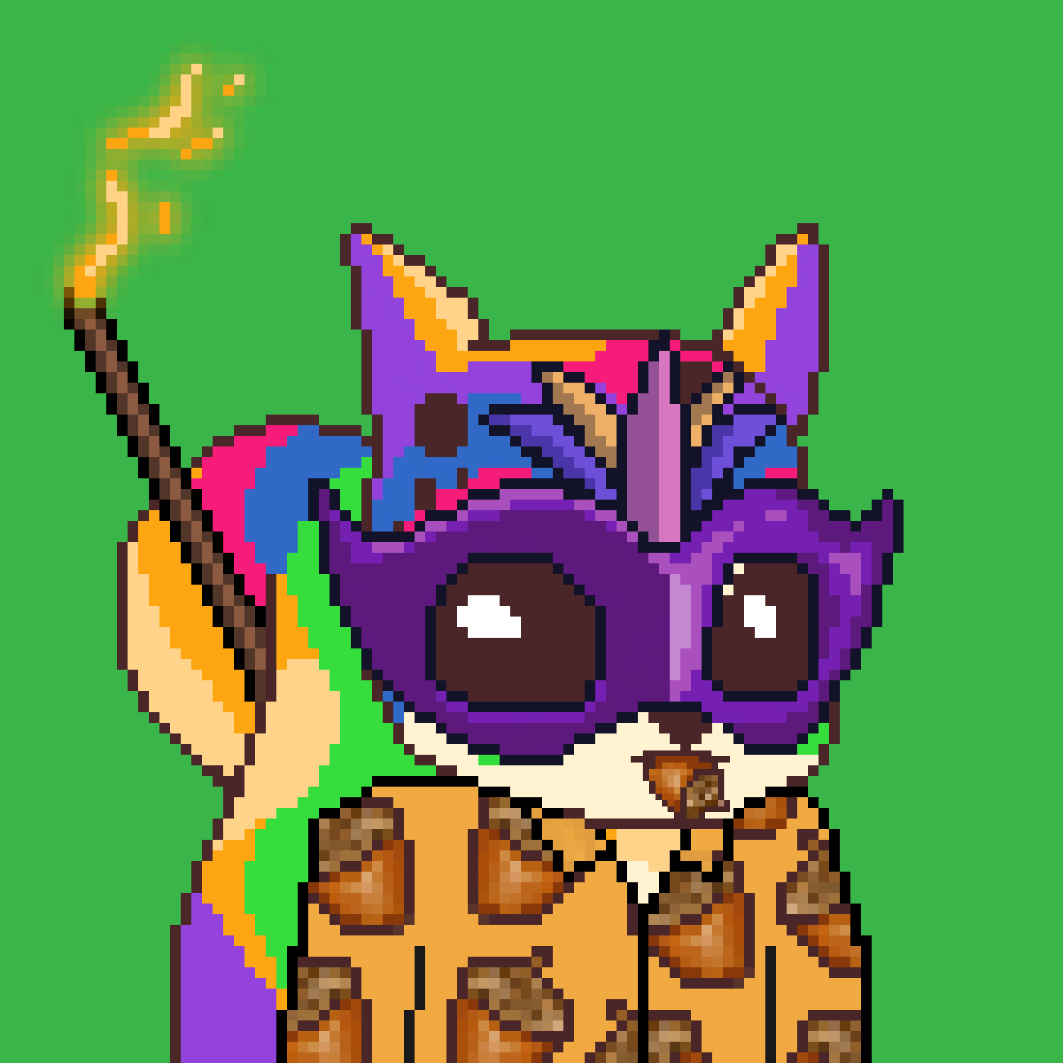 Pixel Squirrels #1220 NFT on Algorand