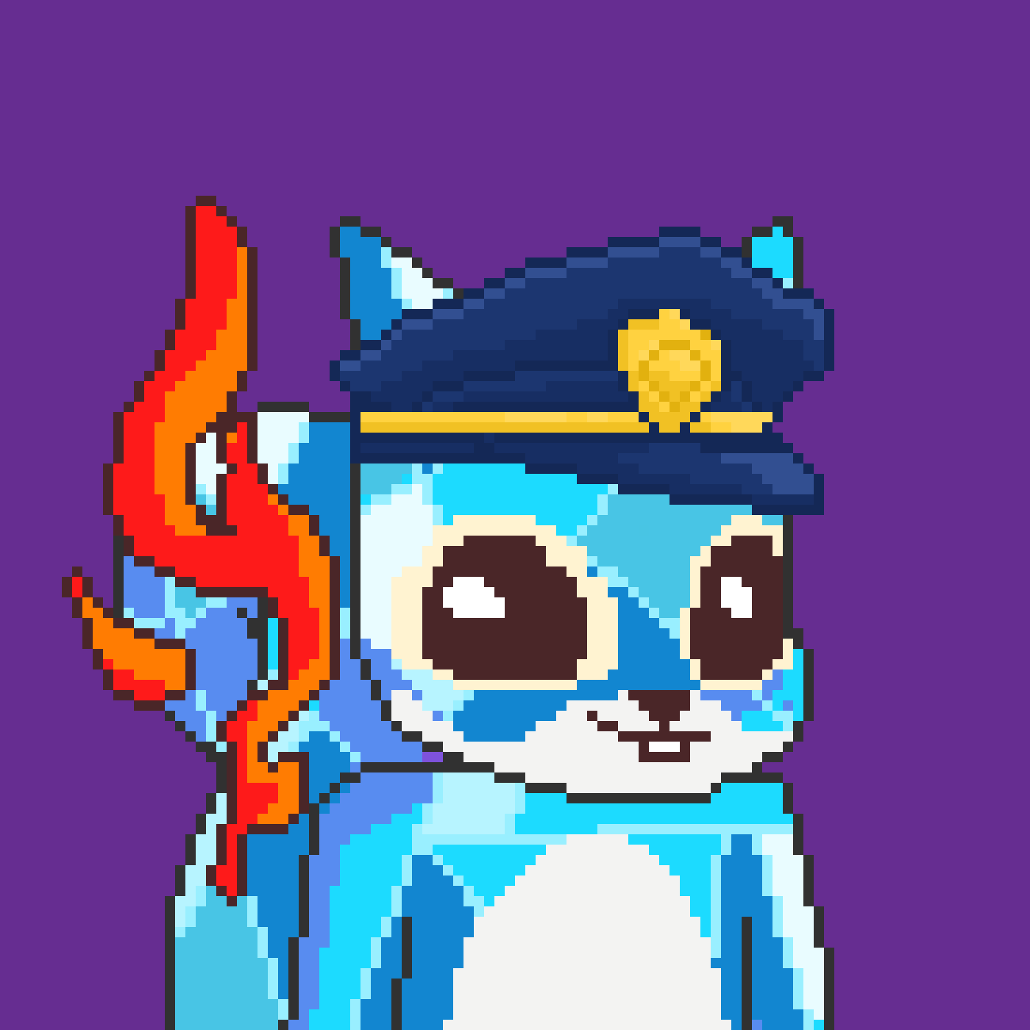 Pixel Squirrels #1222 NFT on Algorand