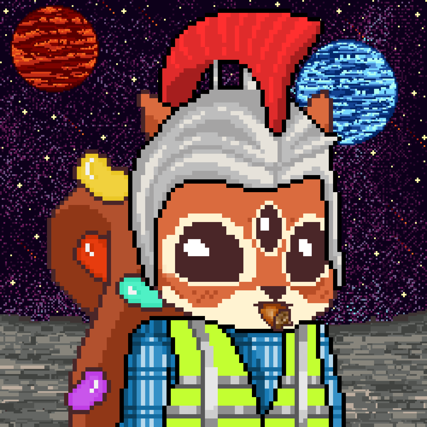 Pixel Squirrels #1226 NFT on Algorand