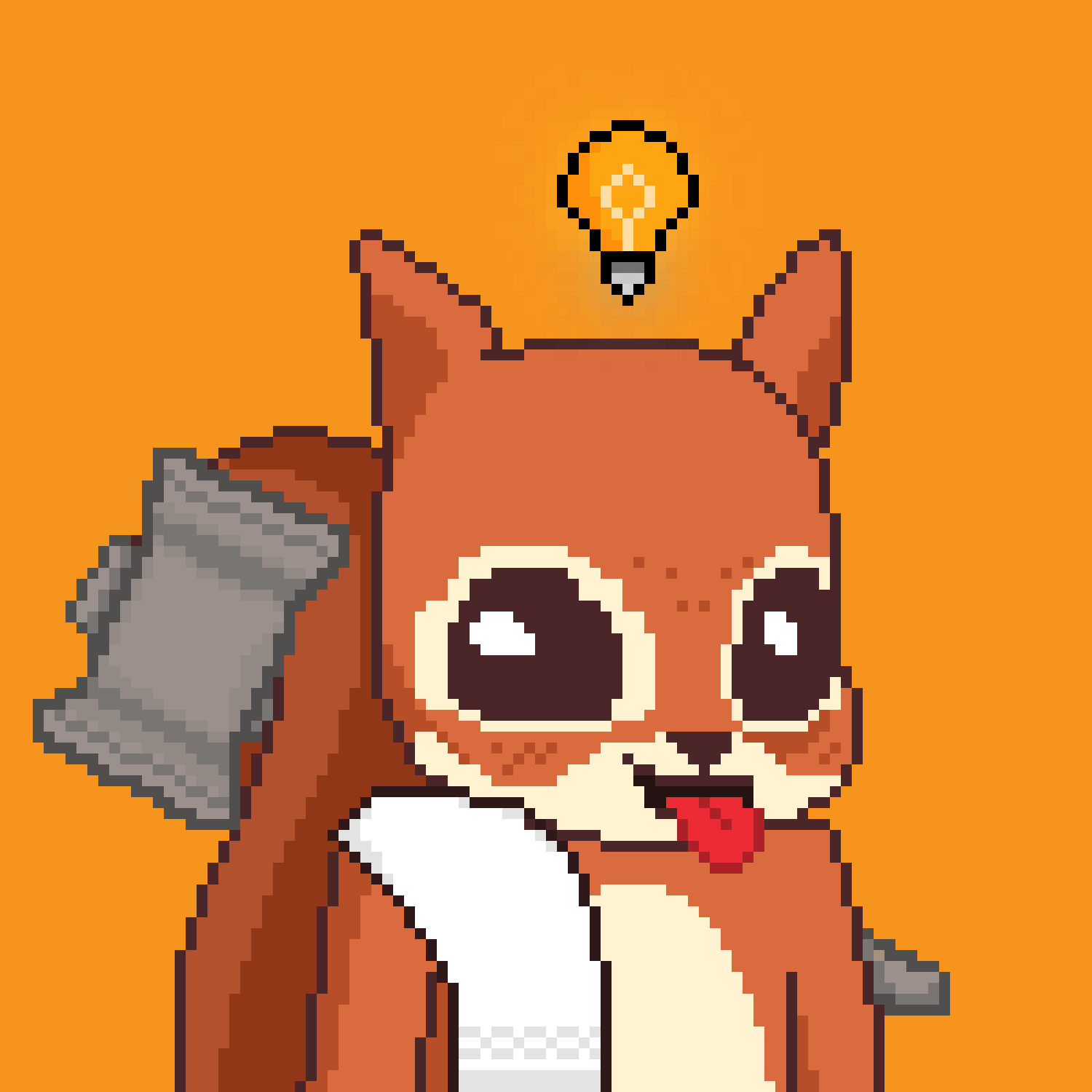 Pixel Squirrels #1231 NFT on Algorand
