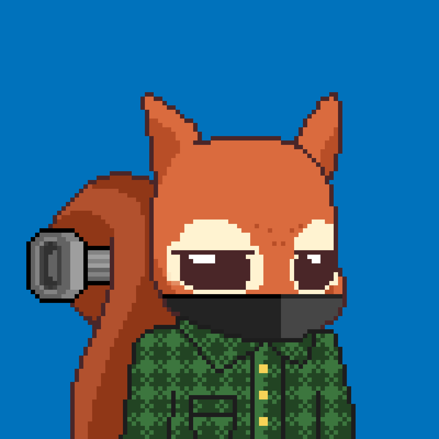 Pixel Squirrels #1232 NFT on Algorand