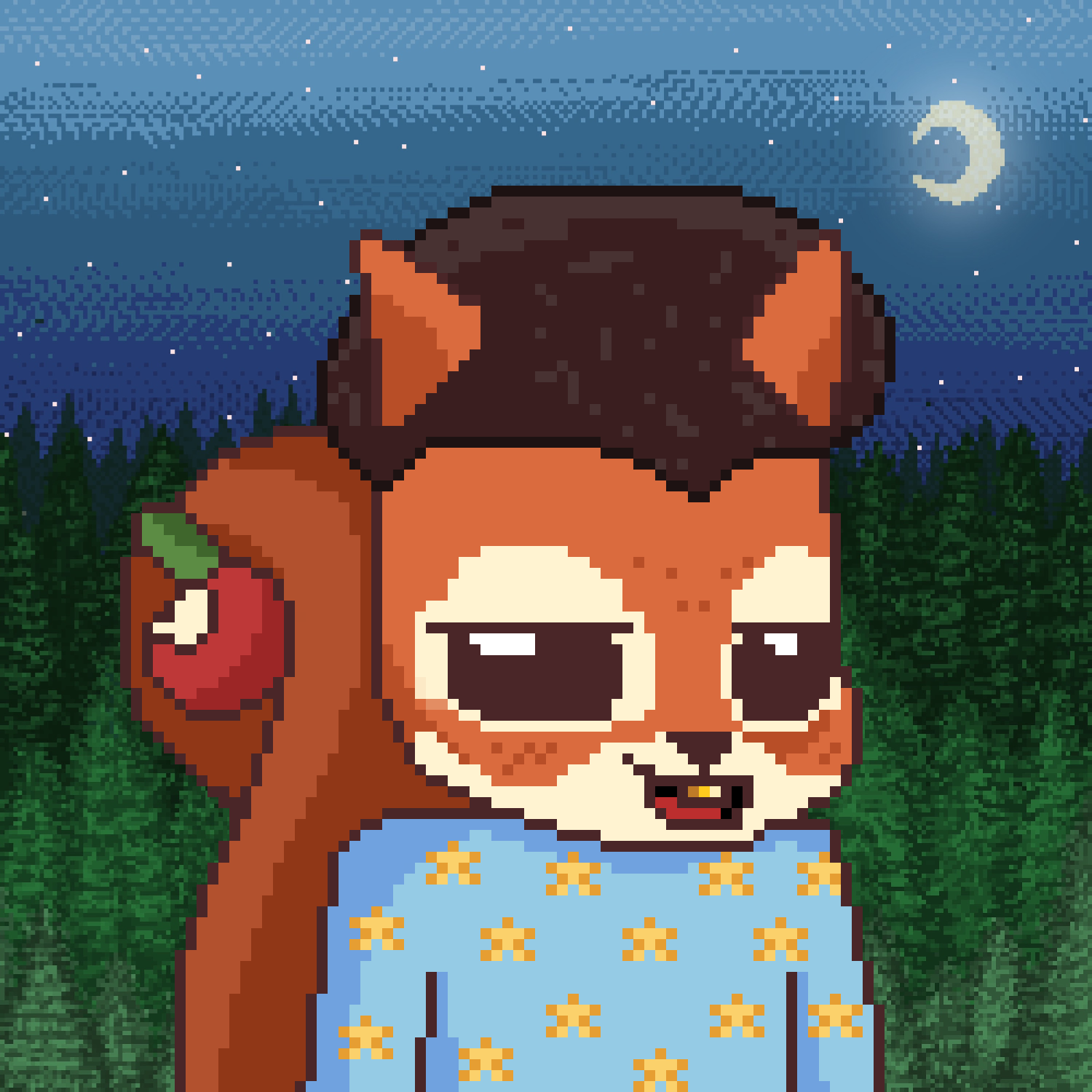 Pixel Squirrels #1250 NFT on Algorand