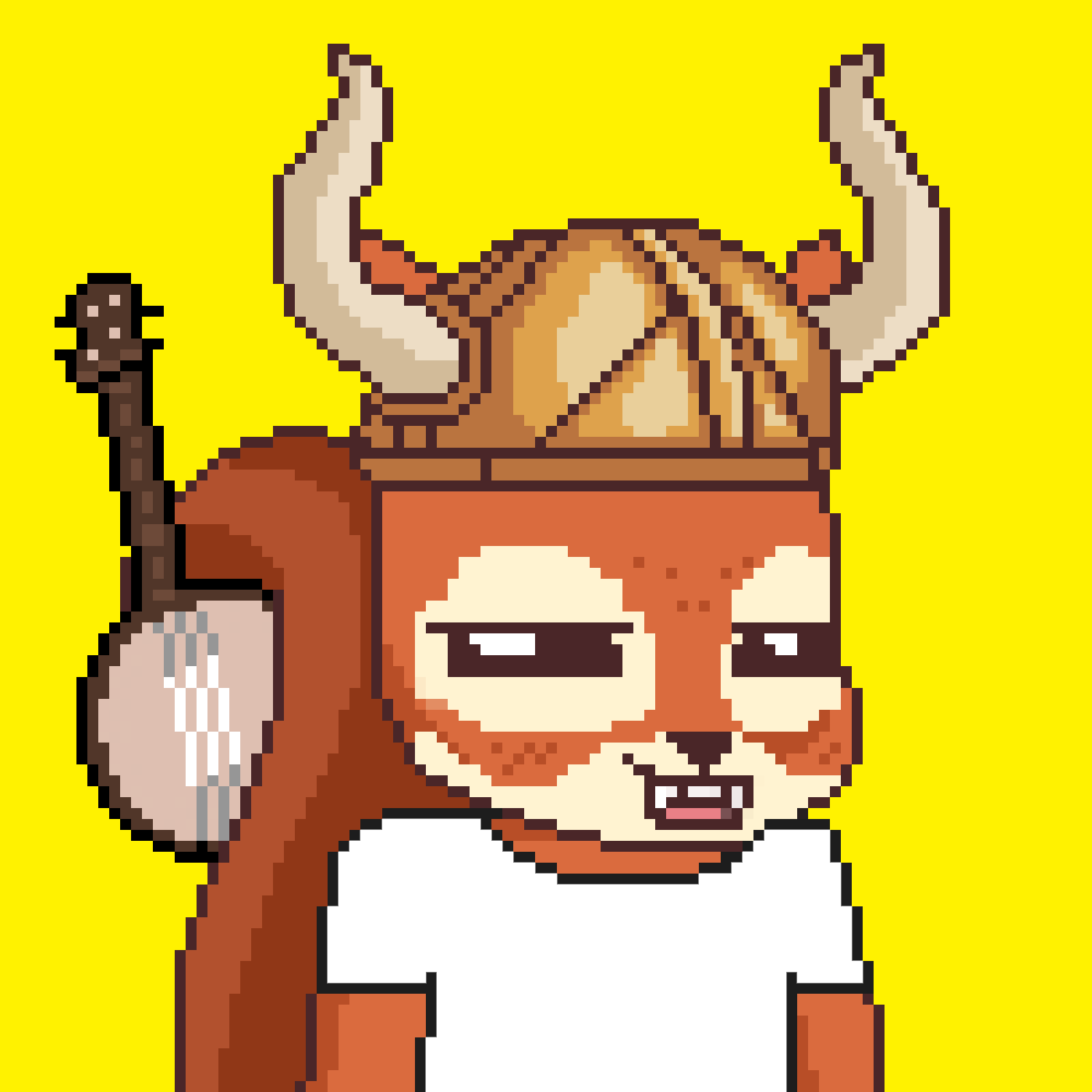 Pixel Squirrels #1257 NFT on Algorand