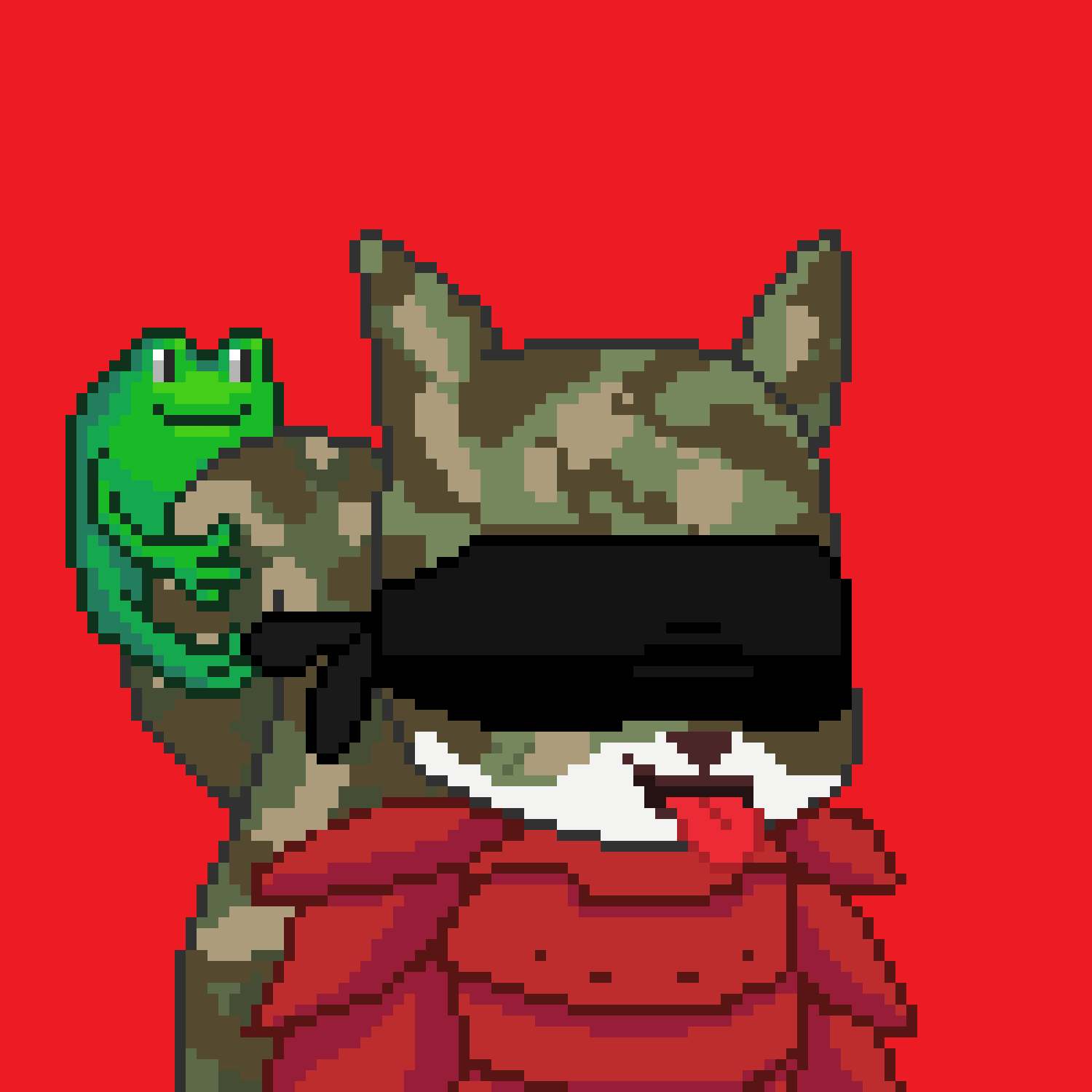 Pixel Squirrels #126 NFT on Algorand