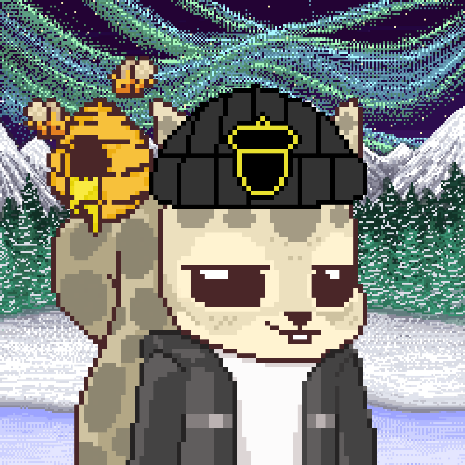 Pixel Squirrels #1260 NFT on Algorand