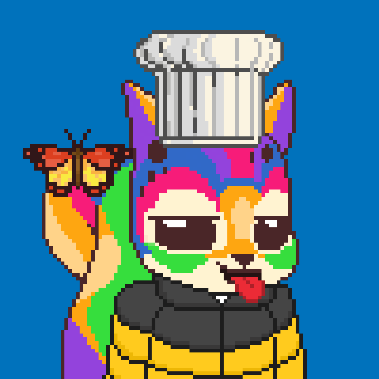 Pixel Squirrels #1261 NFT on Algorand