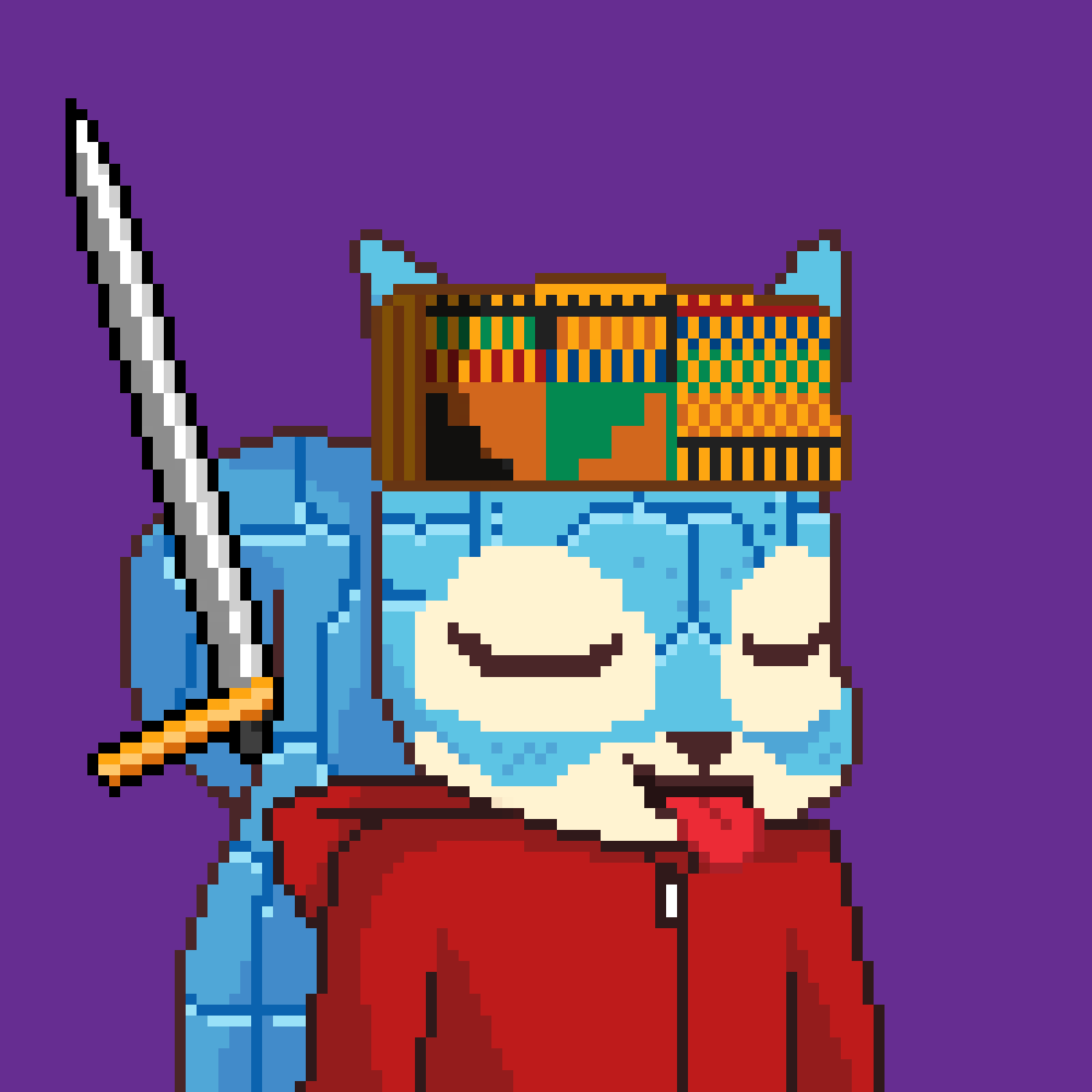 Pixel Squirrels #1263 NFT on Algorand