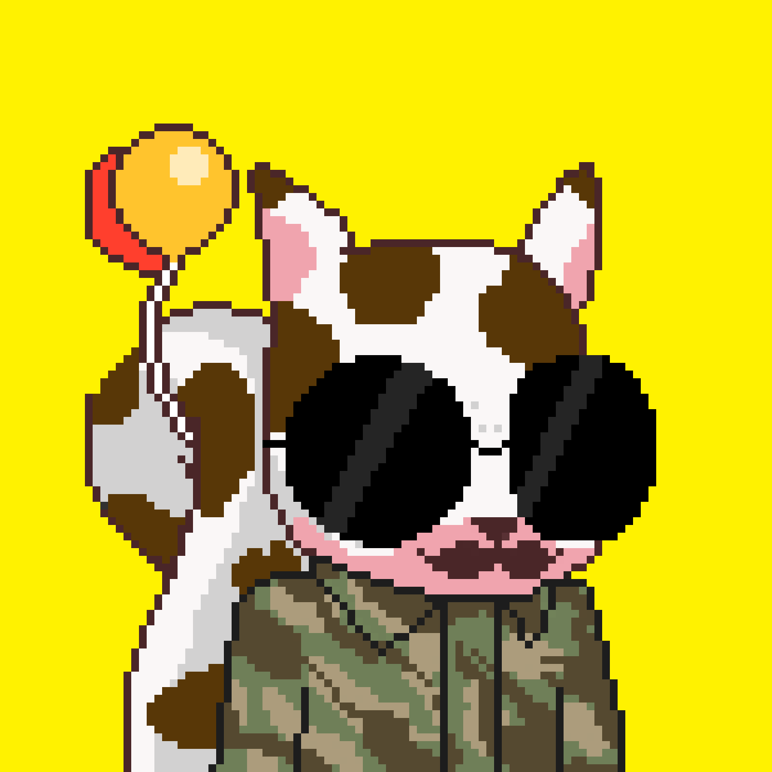 Pixel Squirrels #1267 NFT on Algorand