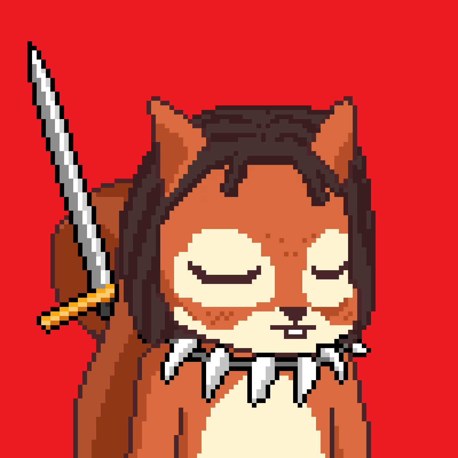 Pixel Squirrels #127 NFT on Algorand