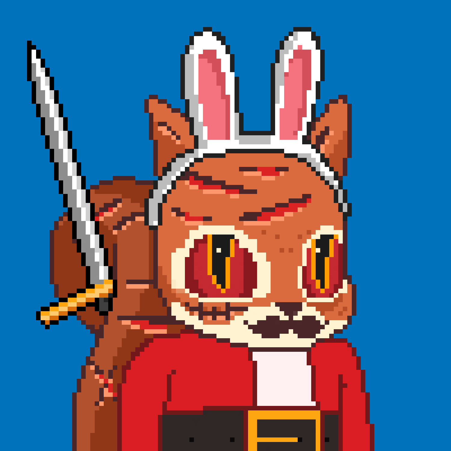 Pixel Squirrels #1276 NFT on Algorand