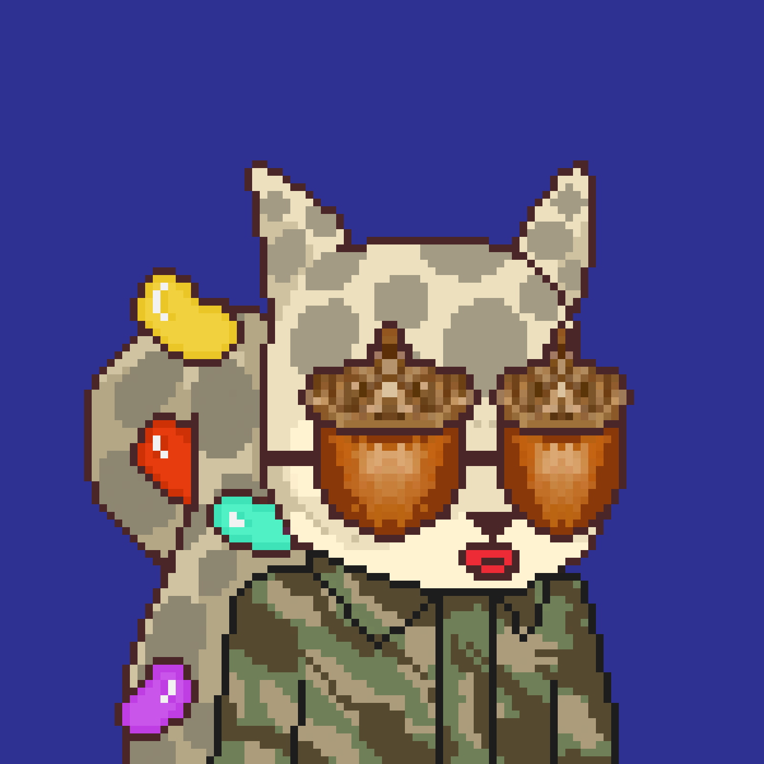 Pixel Squirrels #1287 NFT on Algorand