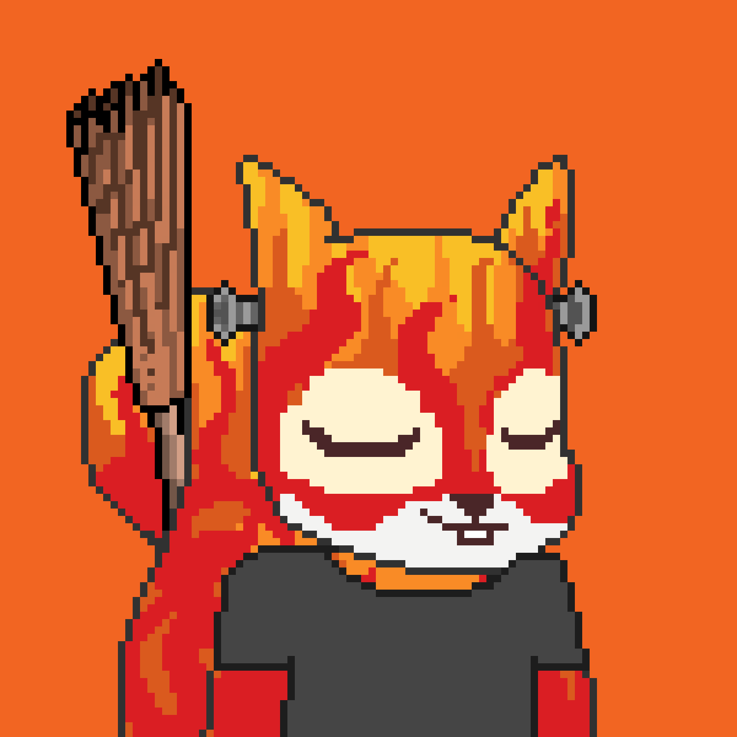 Pixel Squirrels #1292 NFT on Algorand