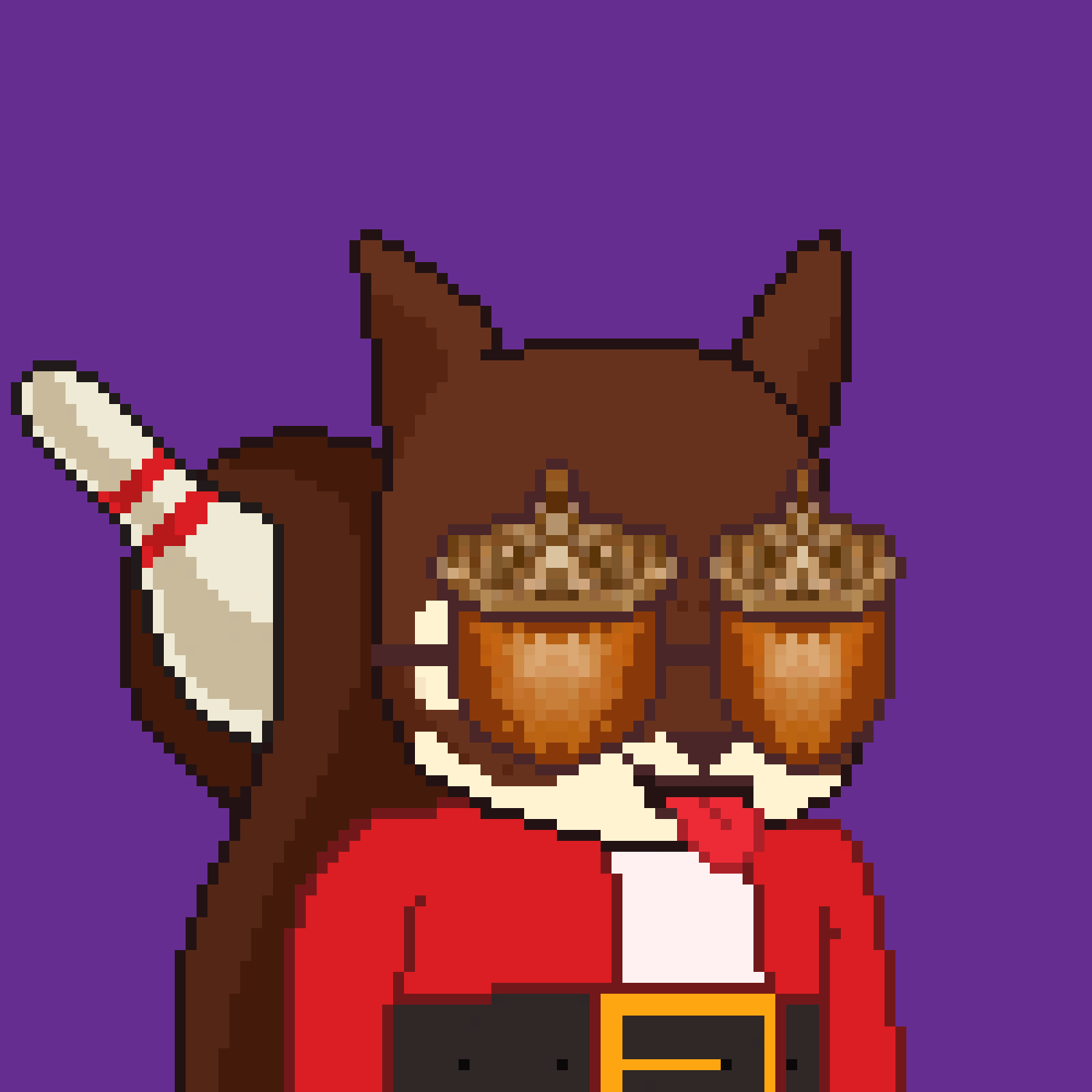 Pixel Squirrels #1298 NFT on Algorand
