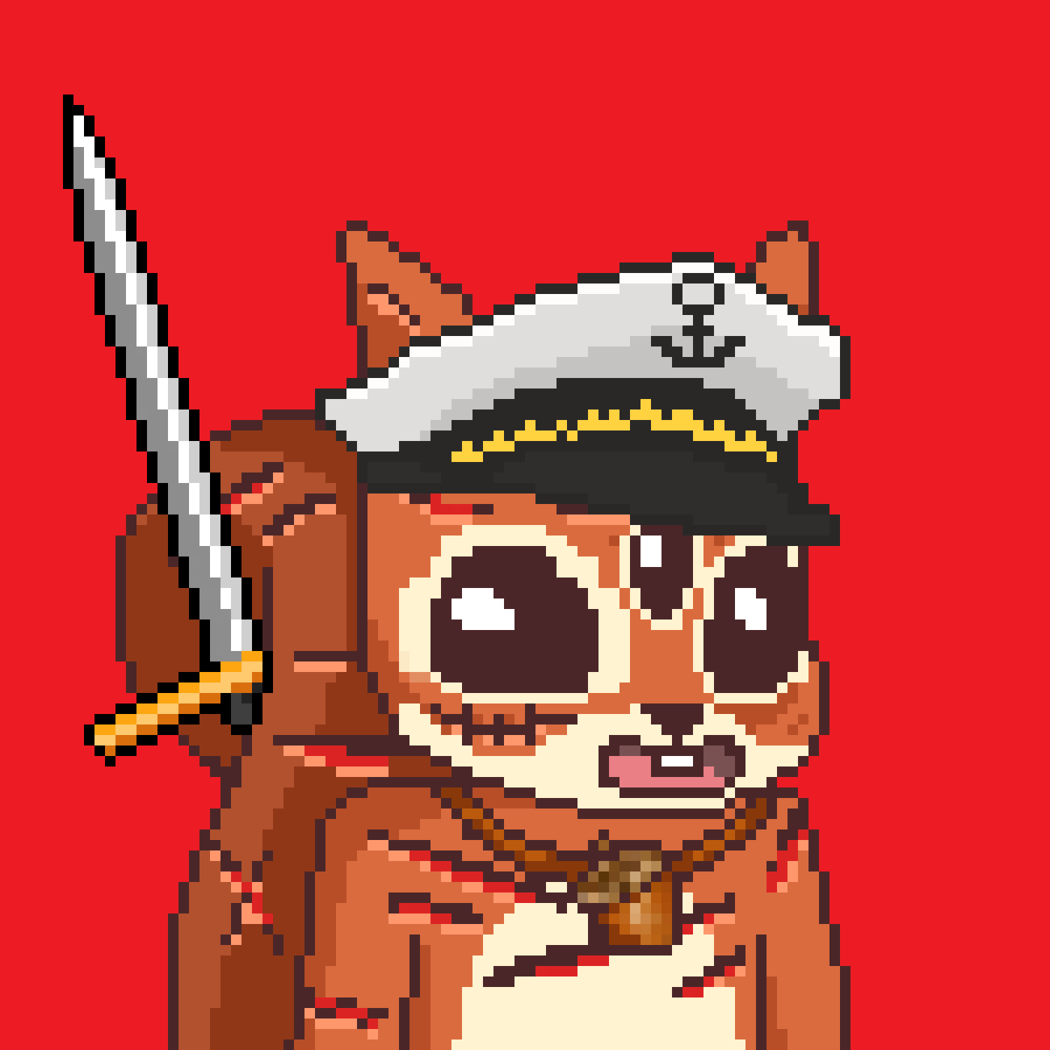 Pixel Squirrels #1300 NFT on Algorand