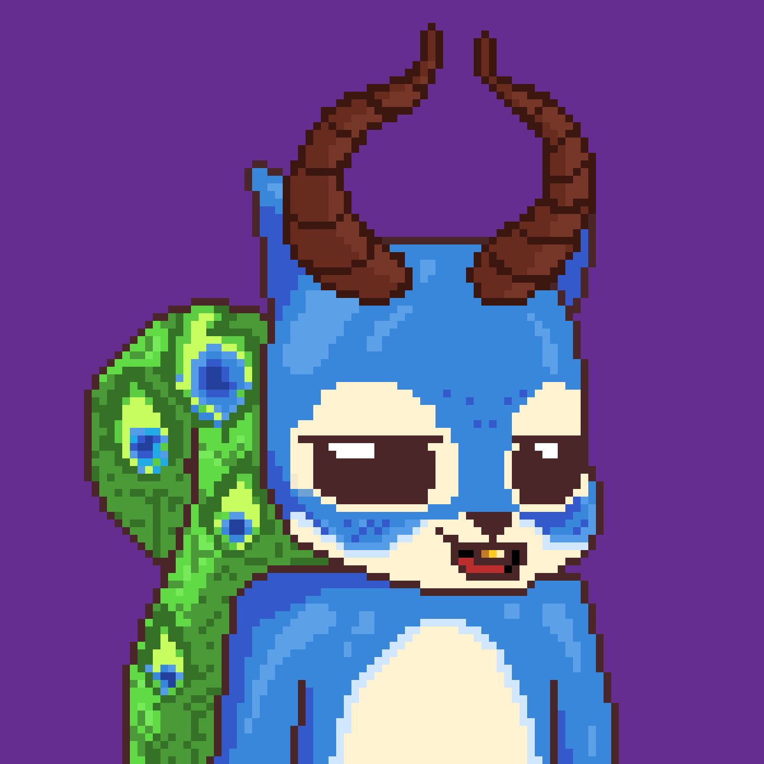 Pixel Squirrels #1303 NFT on Algorand