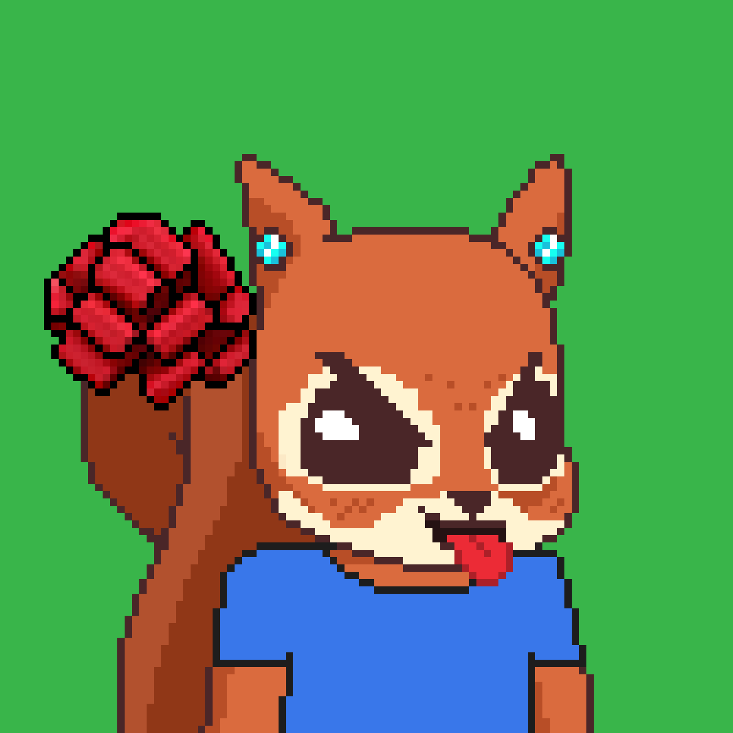 Pixel Squirrels #1309 NFT on Algorand