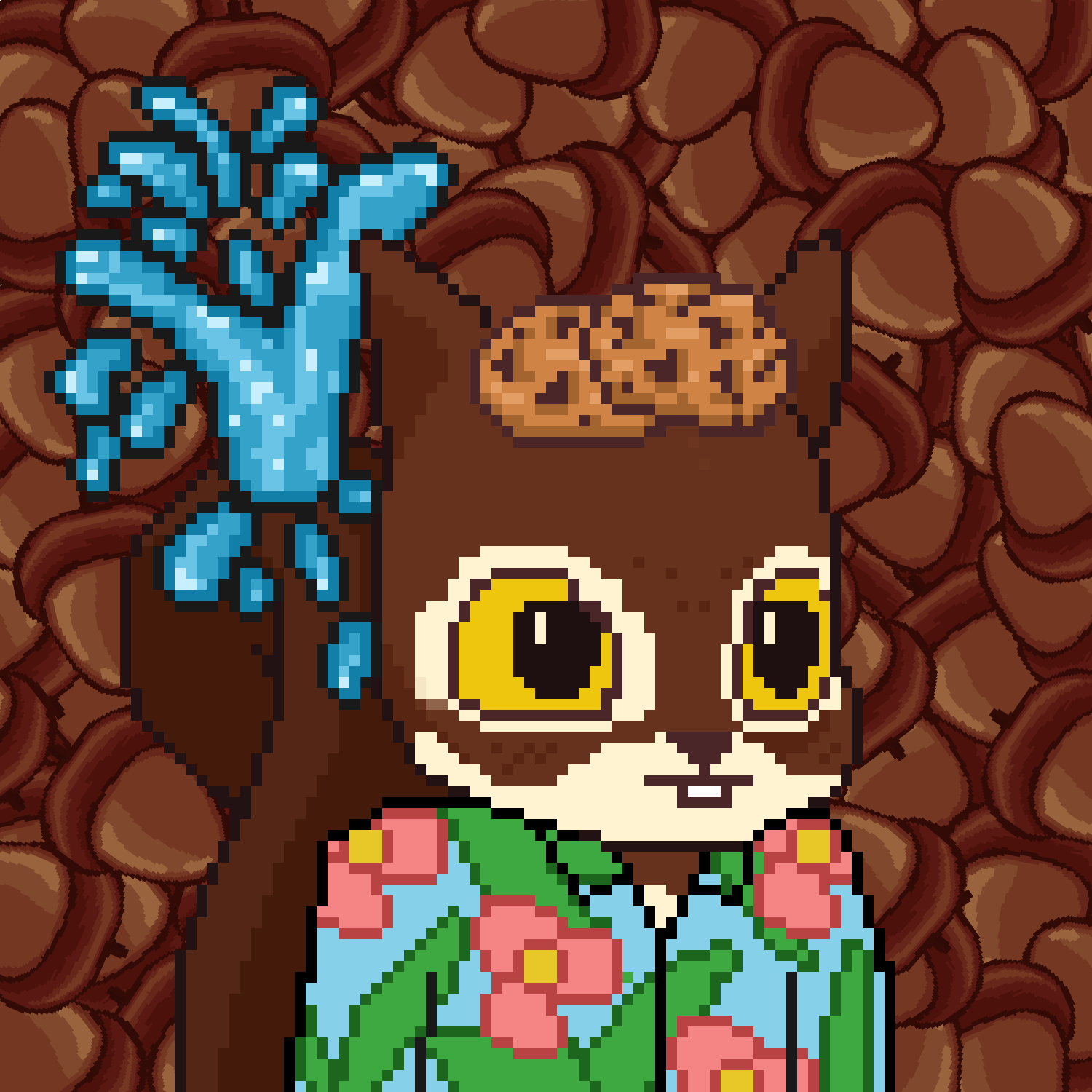 Pixel Squirrels #1312 NFT on Algorand