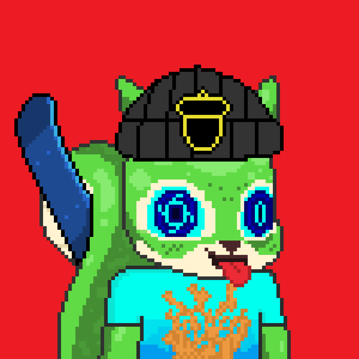 Pixel Squirrels #1313 NFT on Algorand