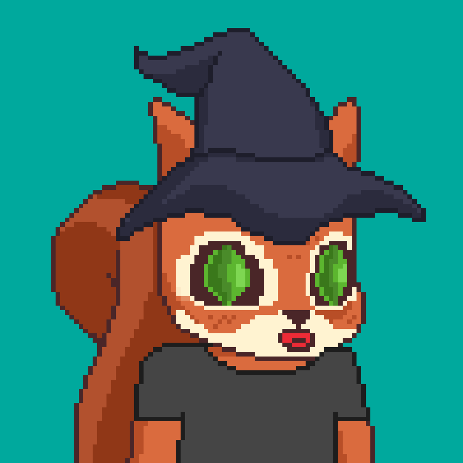 Pixel Squirrels #1318 NFT on Algorand