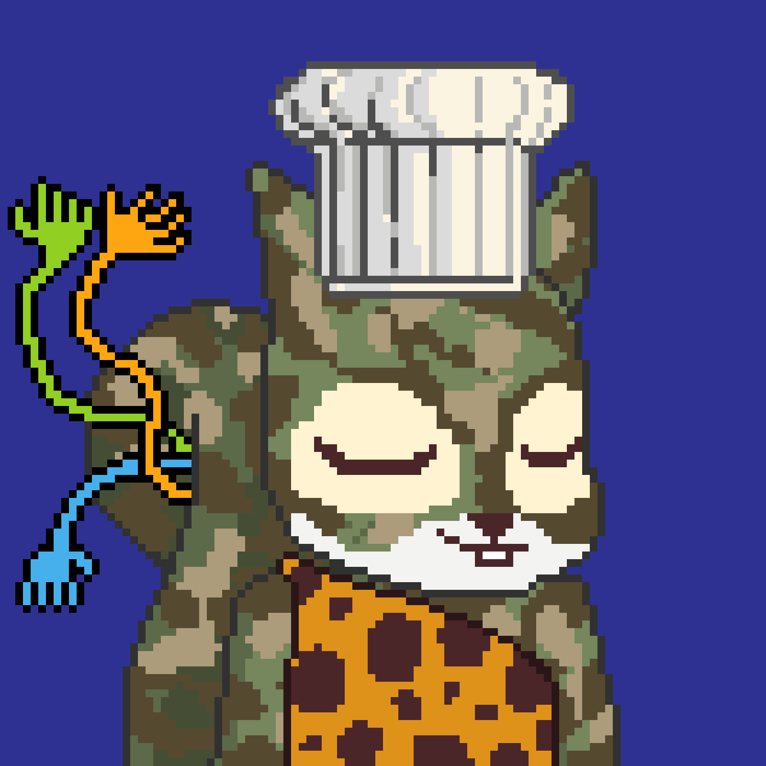 Pixel Squirrels #1319 NFT on Algorand