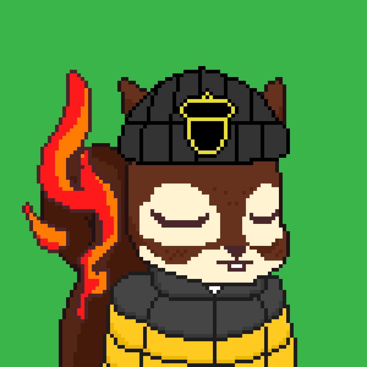 Pixel Squirrels #1323 NFT on Algorand