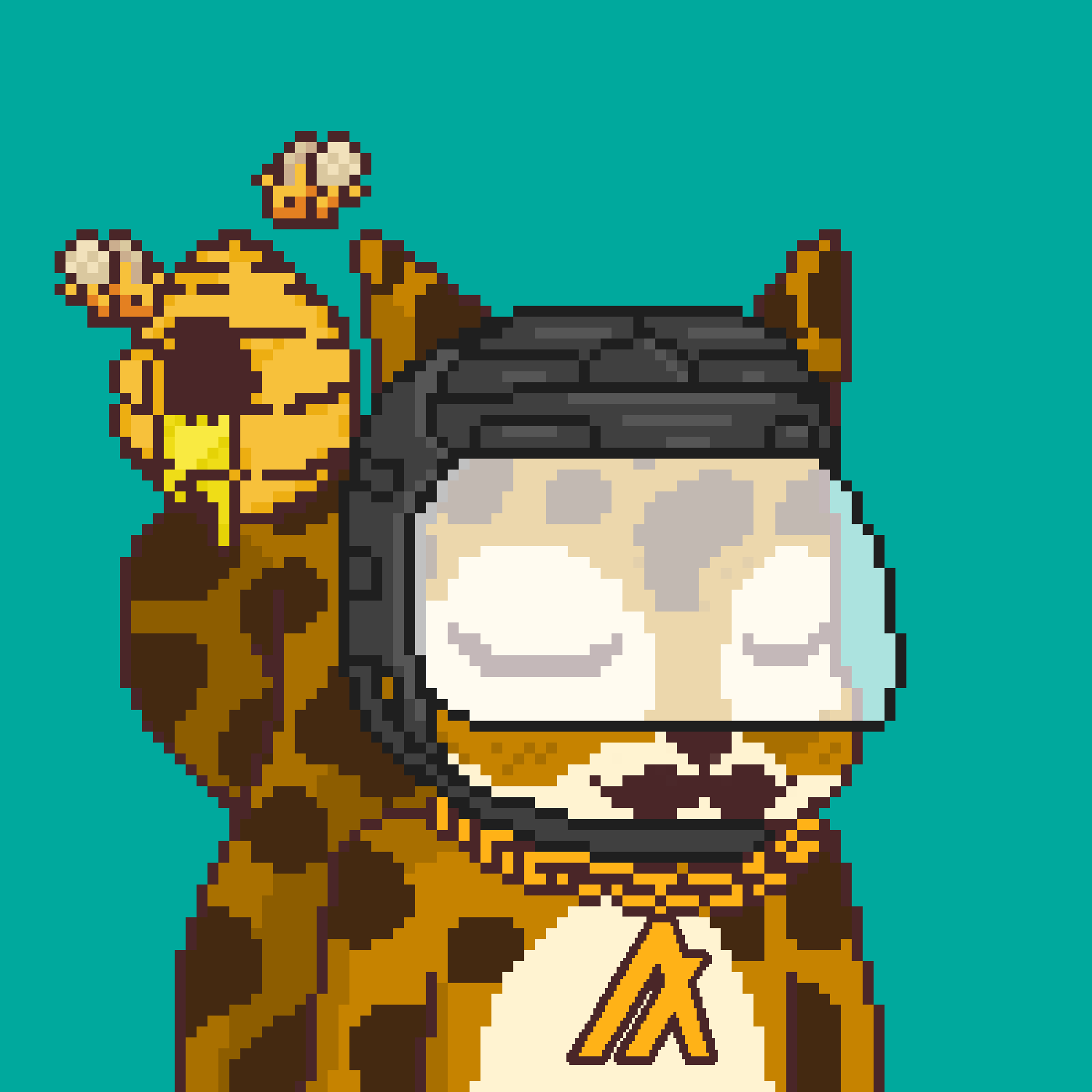 Pixel Squirrels #1333 NFT on Algorand