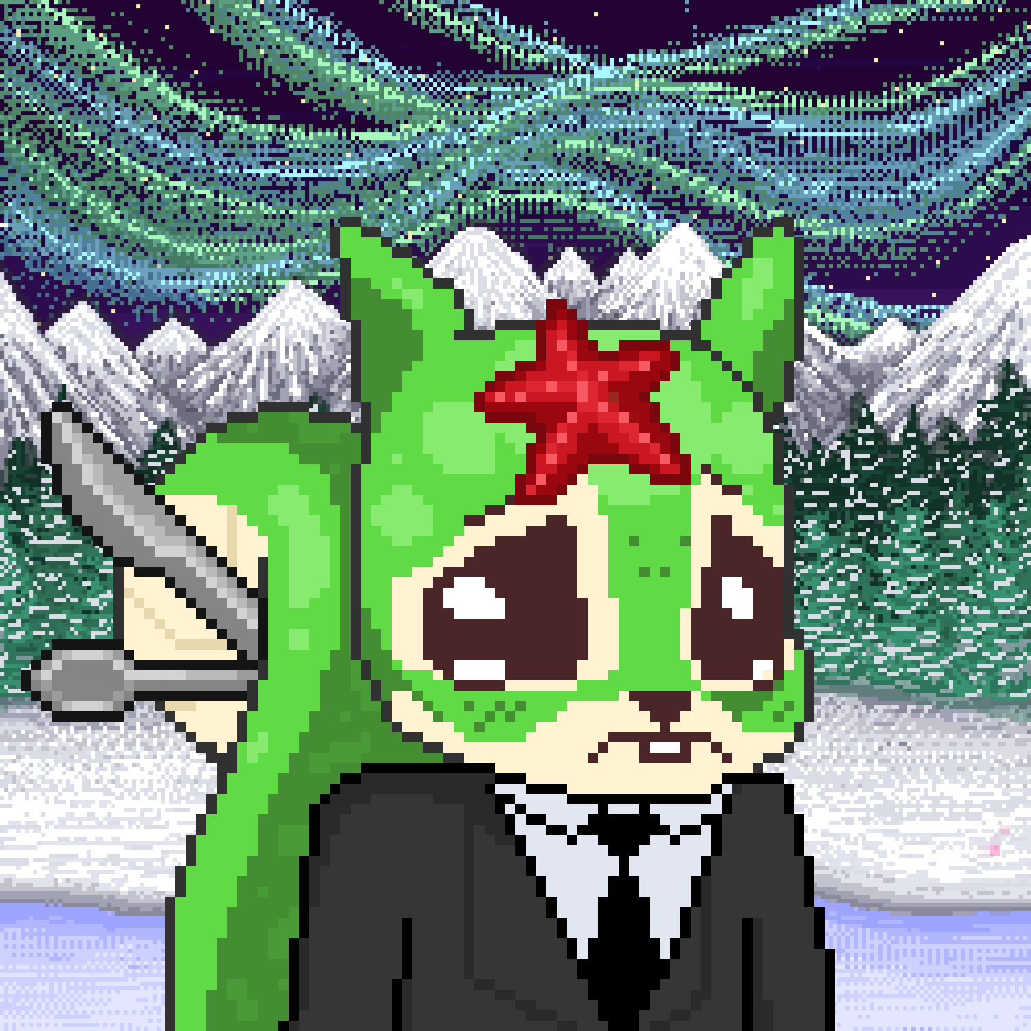 Pixel Squirrels #1336 NFT on Algorand